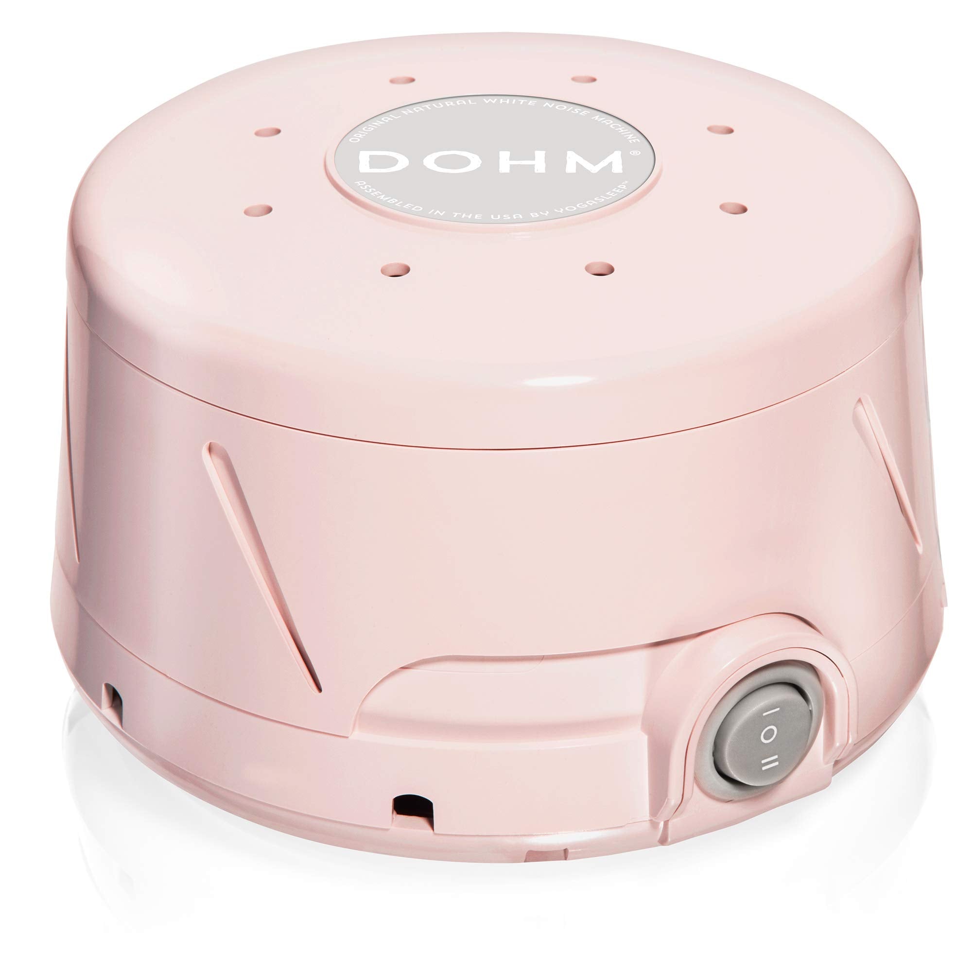 Yogasleep Dohm Classic (Pink) The Original White Noise Machine, Soothing Natural Sound From A Real Fan, Noise Cancelling For Off