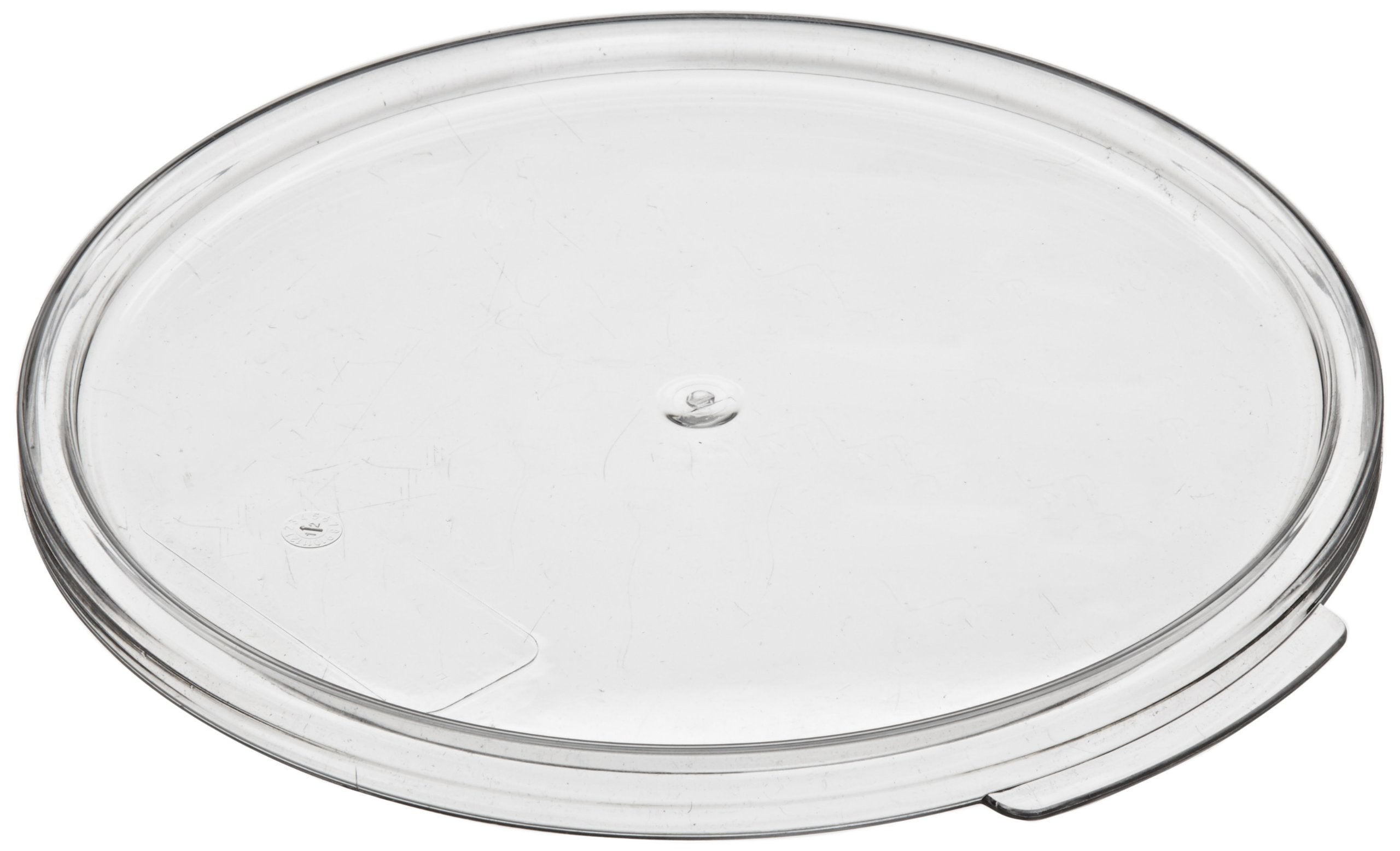 Cambro Rfscwc6 Camwear Clear Polycarbonate Round Lid For 6 Qt And 8 Qt Capacity Food Storage Container