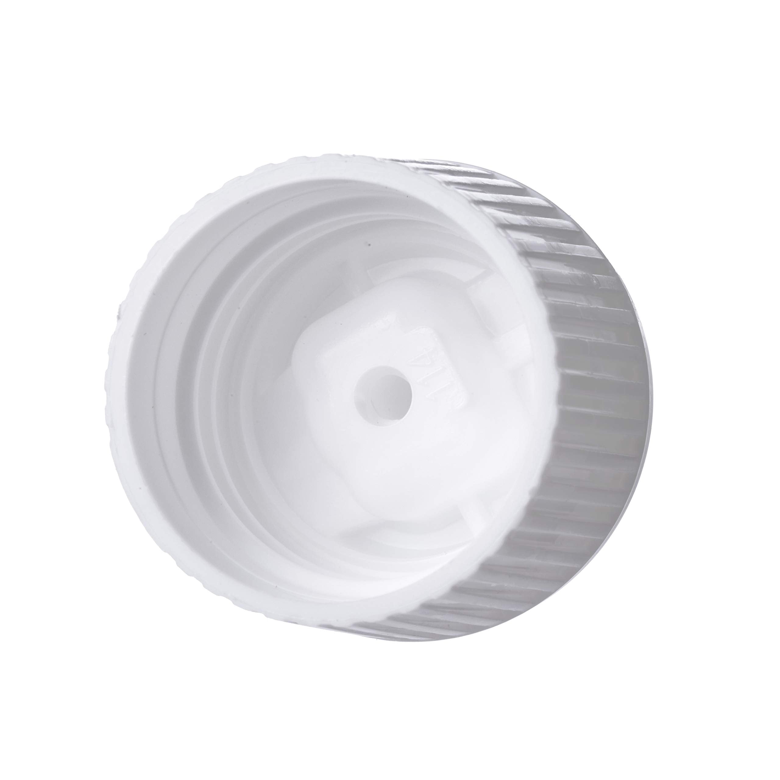 Consolidated Plastics 41241 White Flip Top Dispensing Cap, 24 Mm, 24-400 Finish, 12 Piece