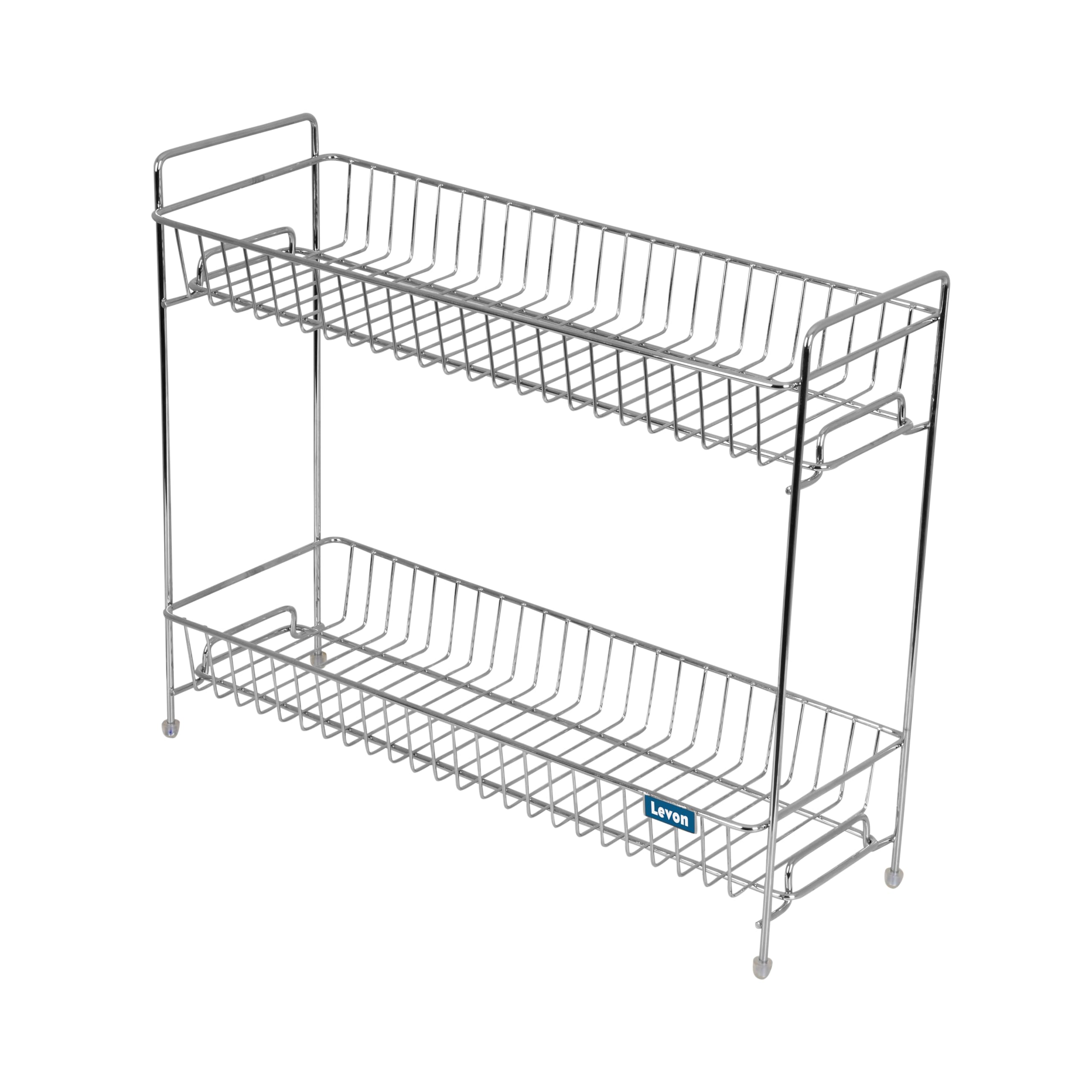 Levon 2 Tier Kitchen Countertop Organizer, Counter Shelf Spice Rack Kitchen Shelves Storage Seasoning Coffee Station Organizatio