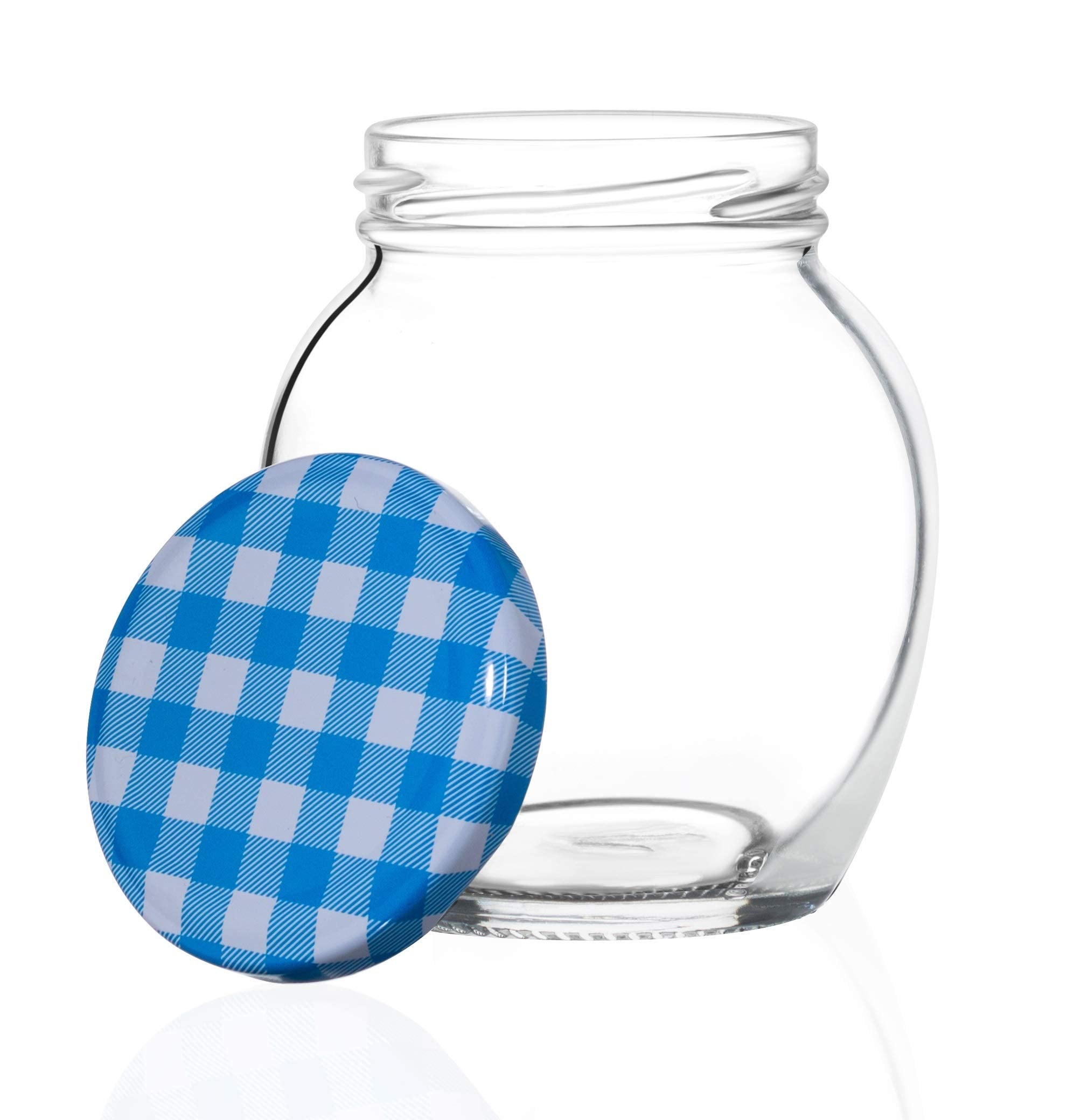 Star Work Glass Container With Lid|Small Jars For Kitchen Storage|Ait-Tight|Kitchen Accessories Items|Container Jar For Ghee Pic