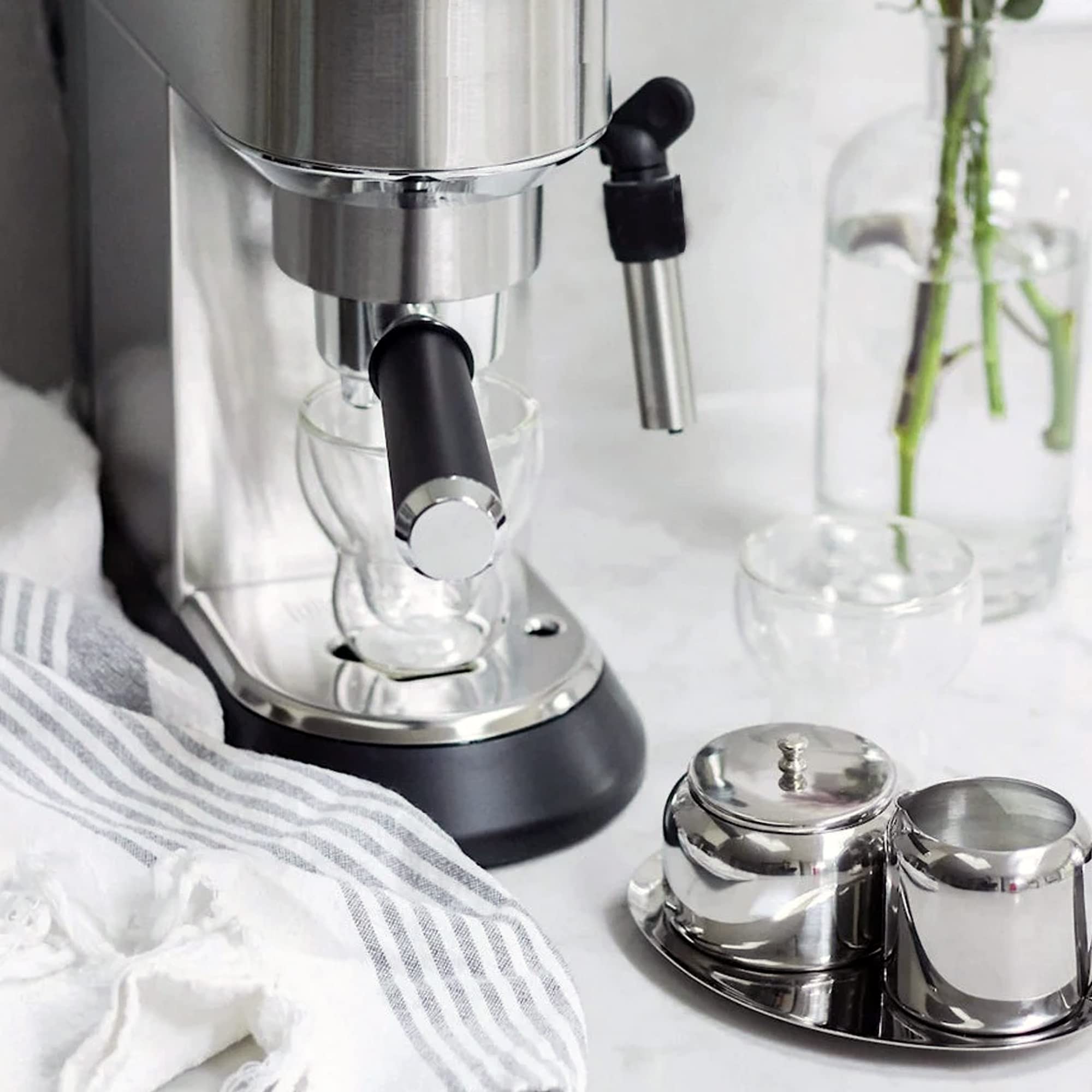 Cuisinox Stainless Steel Cream And Sugar, 5-Piece Set