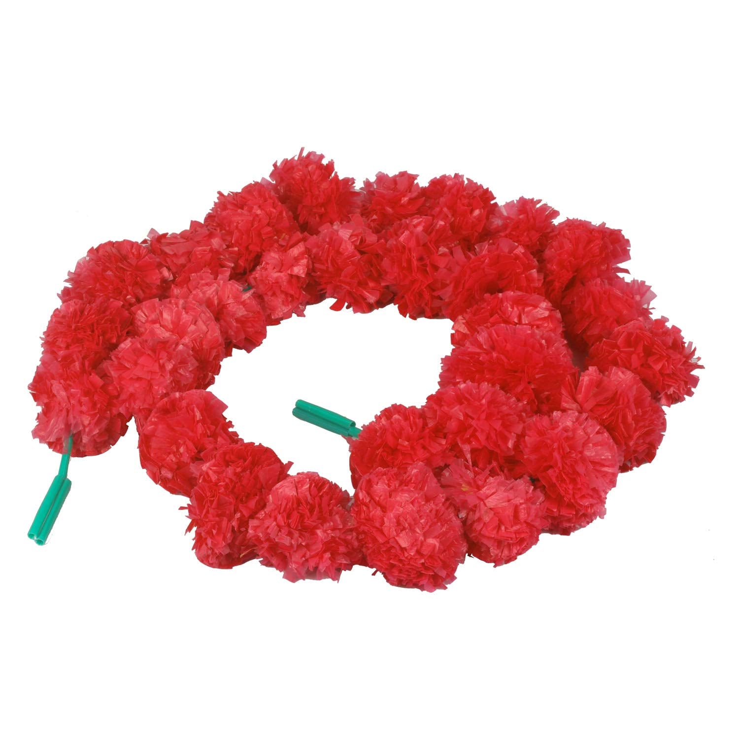 Klassic Red Artificial Marigold Flower For Decoration For Diwali Decoration Navratri, Pooja, Home Inauguration, Temple, Wedding