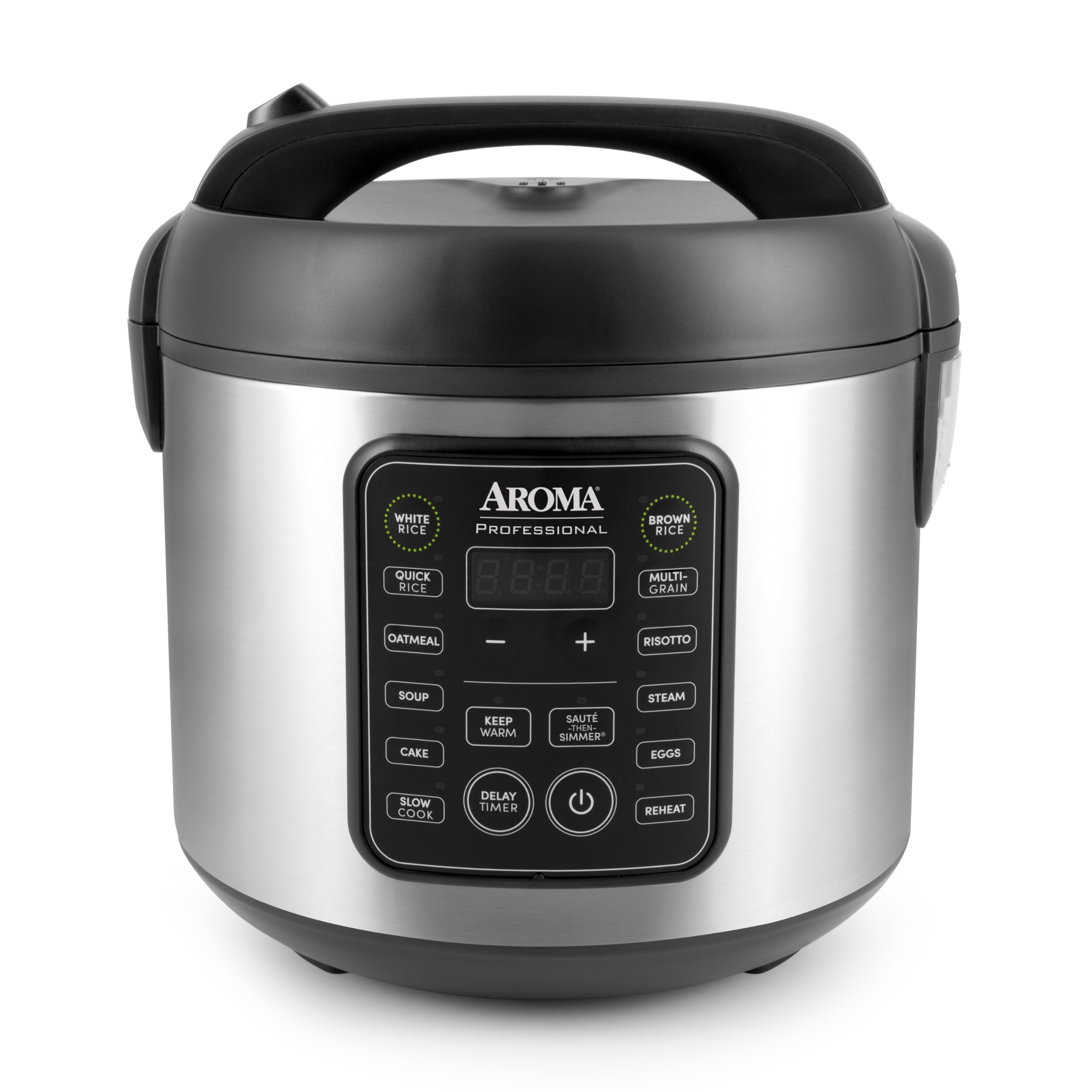 Aroma Housewares Arc-5200Sb 2O2O Model Rice & Grain Cooker, Saut  , Slow Cook, Steam, Stew, Oatmeal, Risotto, Soup, 20 Cup 10 Cu