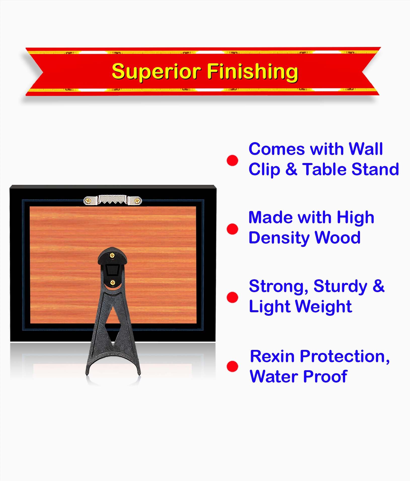 Pavan Photo Laminations Tirupati Balaji Padmavati Srinivasa Kalyanam Wall Painting Framed Home Decor (Wood,Matte,Brown,Big Size,