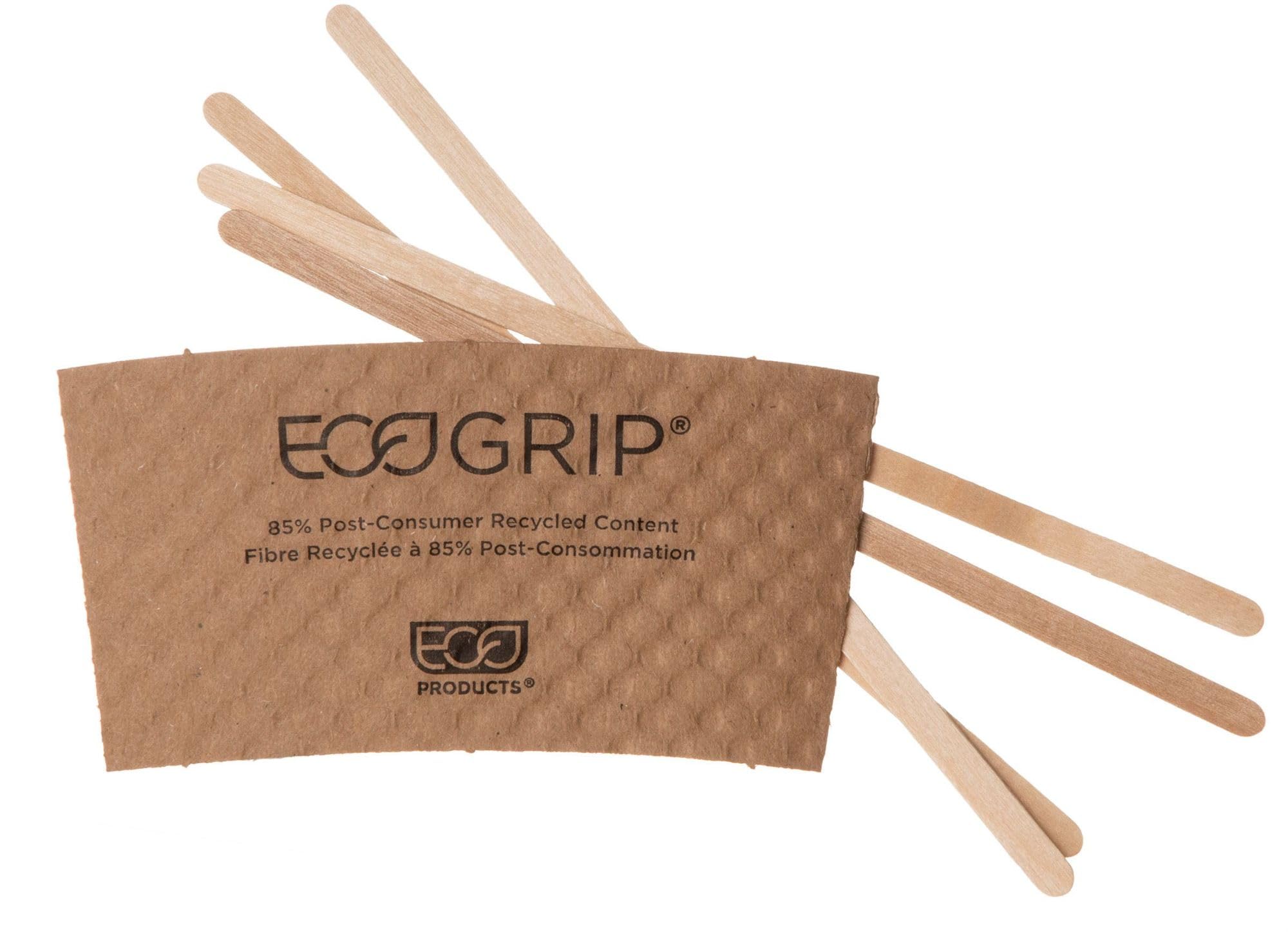 Eco-Products Renewable & Compostable Wooden Beverage Stirring Sticks, 7-Inch, Case Of 10000 (Nt-St-C10C)