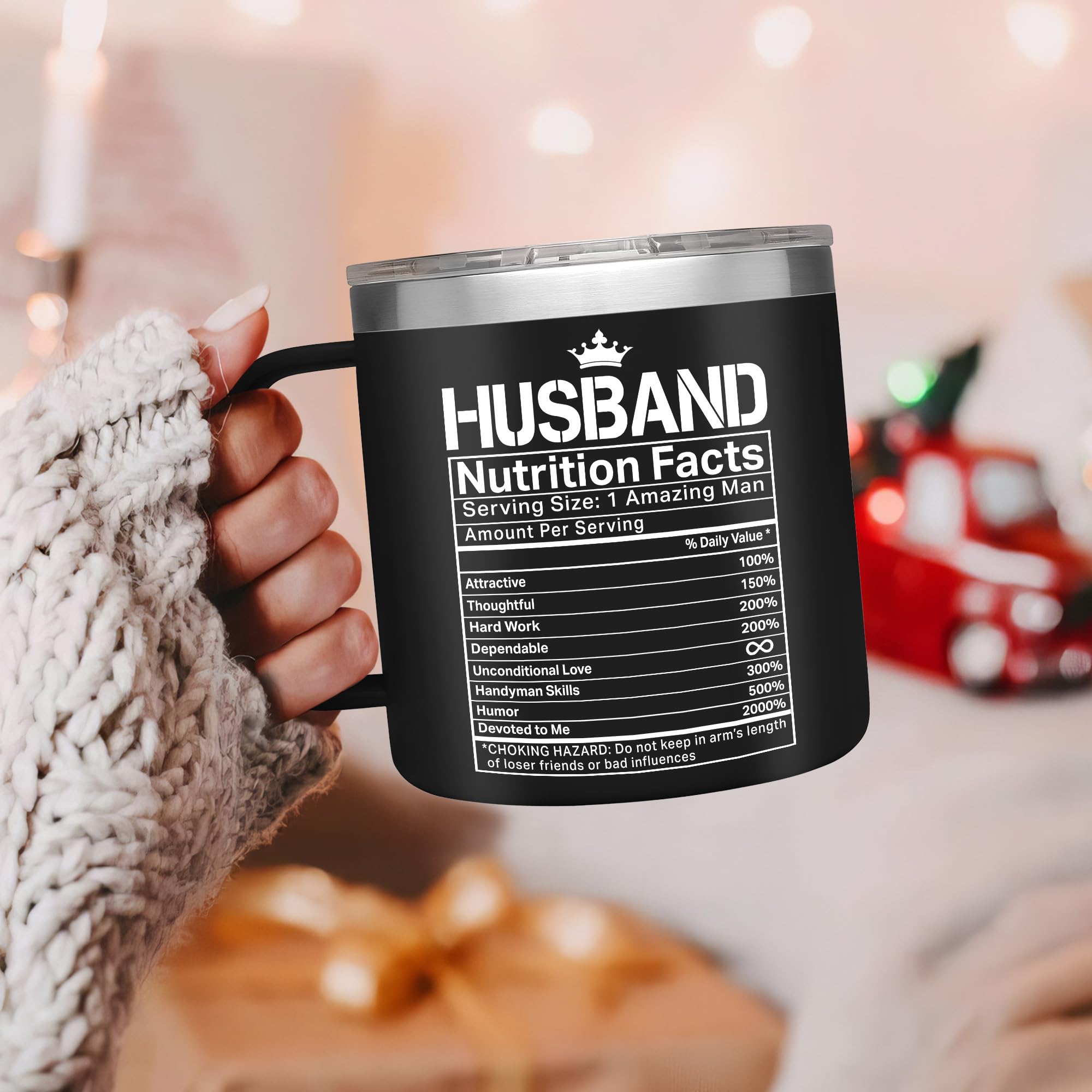 Valentines Gifts For Husband - Anniversary Wedding Gifts For Him Men Boyfriend, Funny Husband Mug From Wife Fiance, Cool Stuff F