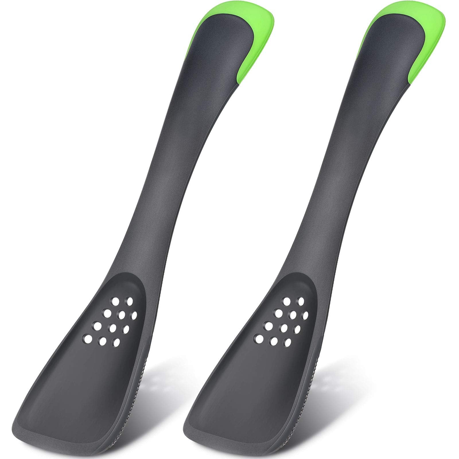 5-In-1 Nylon Slotted Spoon Spatula Turner Slicer Solid Spoon Multi-functional Nonstick Kitchen Cooking Scraper Utensils for Kitc