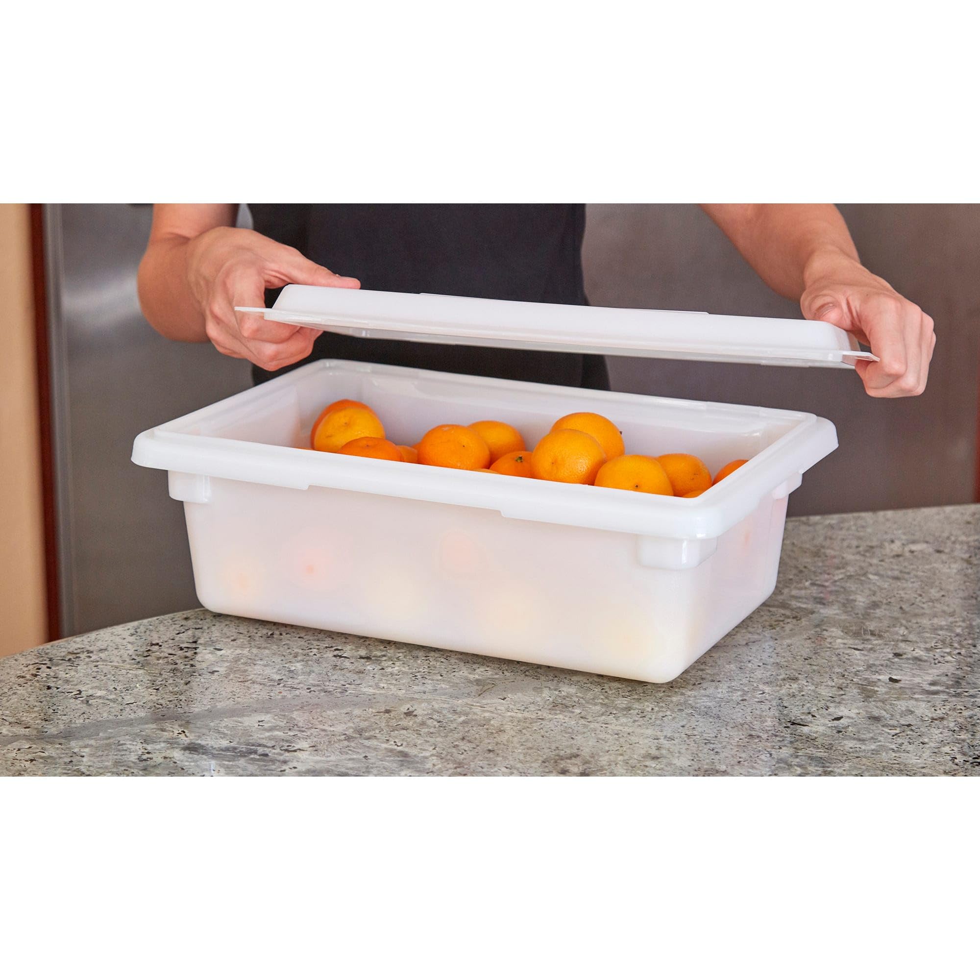 Cambro (18269P148) Food Storage Box 18'' X 26'' X 9'', 13 Gallon