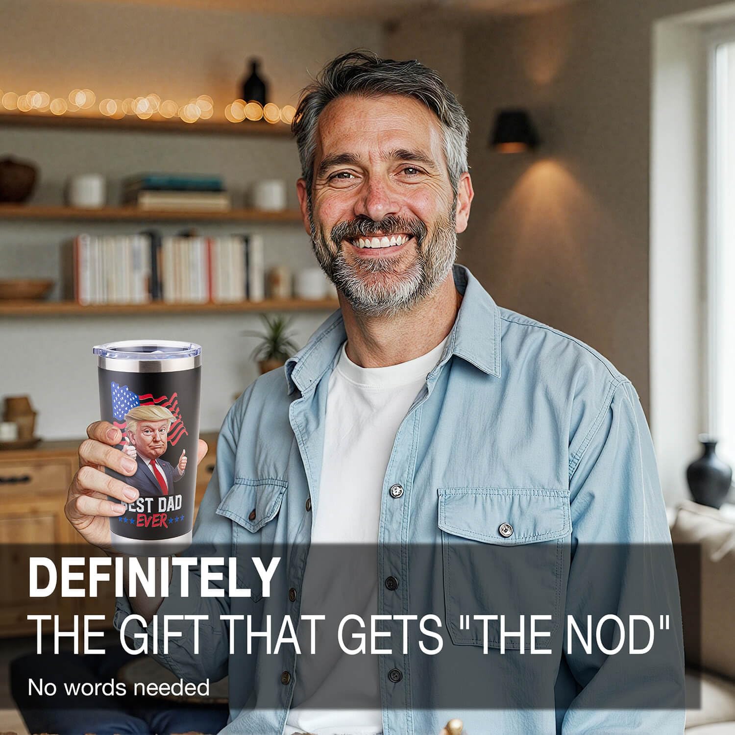 Polmmys Gifts for Dad from Daughter, Son, Kids - Cool Birthday, Fathers Day, Christmas Gifts for Dad - Best Dad Ever Gift - Funn