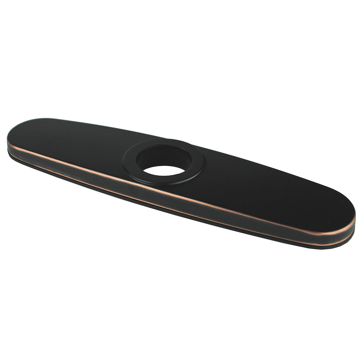Laguna Brass 1920Tb 10'' Kitchen Sink Faucet Deck Plate, Oil Rubbed Bronze Finish