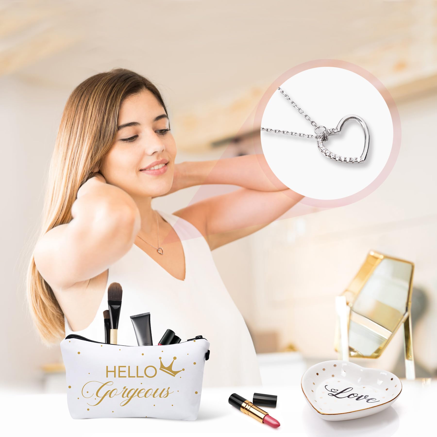 Jumway Birthday Gift Basket For Women 11 Unique Birthday Gifts For Her, Mom, Friends Female, Sister, Coworker, Wife, Girlfriend