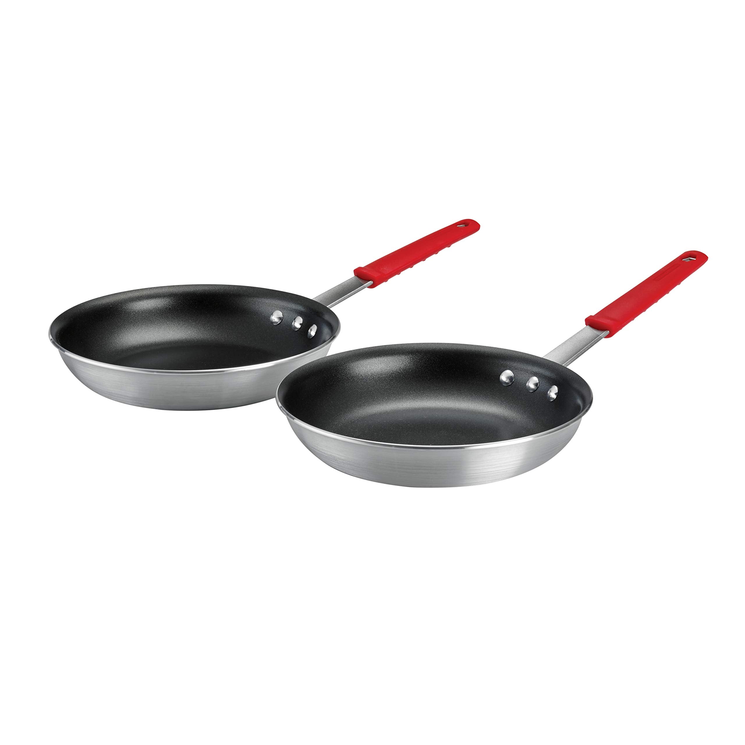 Tramontina Aluminum Nonstick Restaurant Professional 2-Piece 10'' Fry Pan Set, Satin