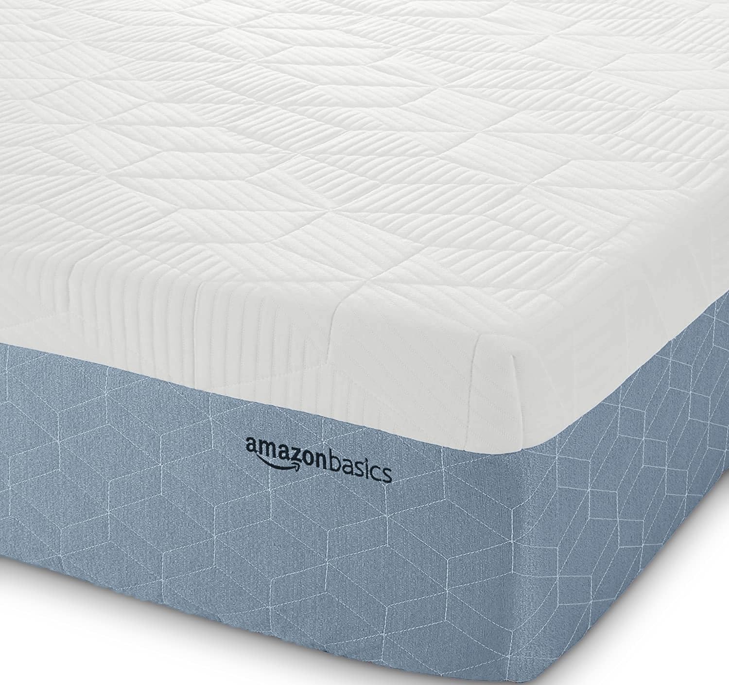 Amazon Basics Memory Foam Mattress, Medium Firm, Cooling Gel, King Size Mattress, Certipur-Us Certified Foam, 80 X 76 X 12 Inche