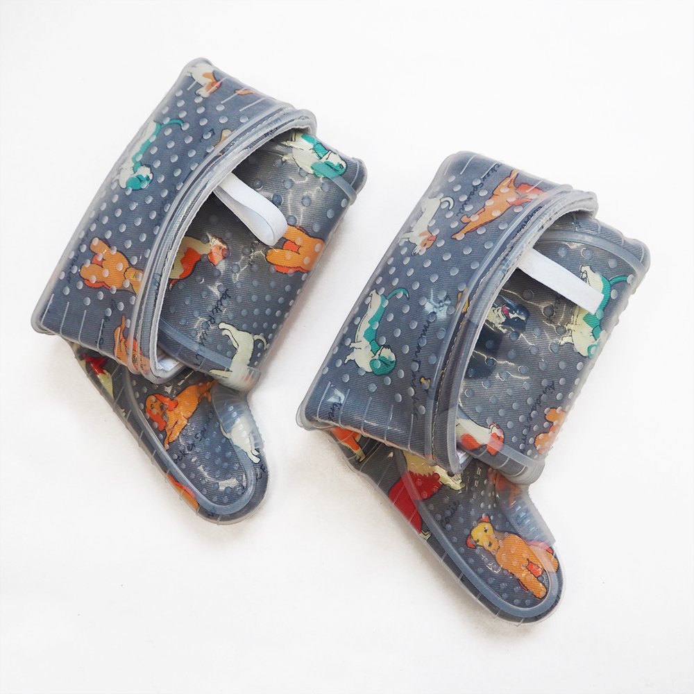 Oven Mitts Set Of 2 With Transparent Clear Silicone Shell And Nice Dog Printing Cotton Lining, Heat Resistant To 500 F Kitchen O