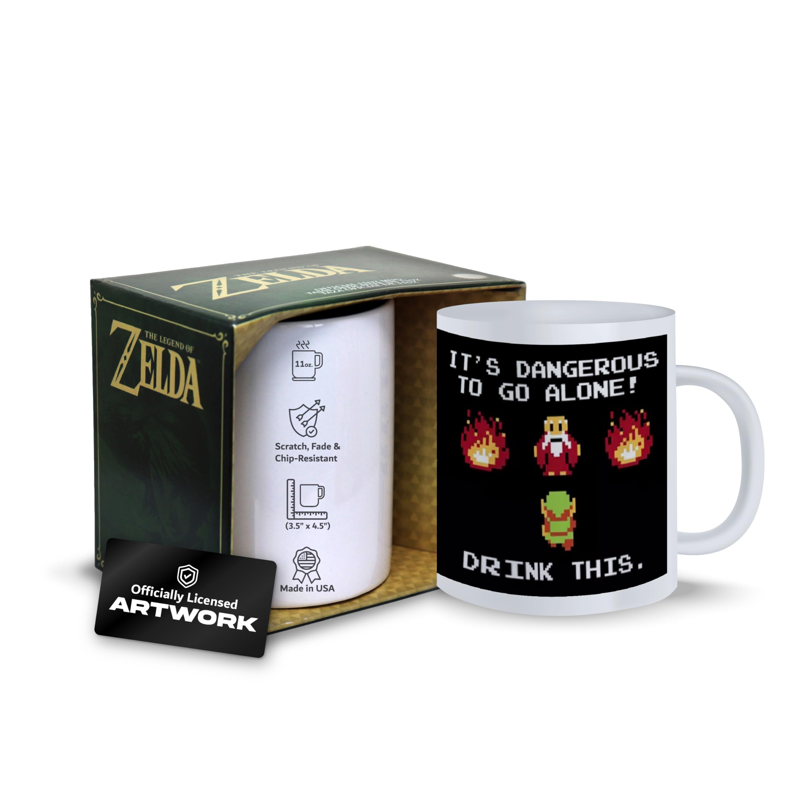 Pyramid America Zelda Mug - The Legend Of Zelda Coffee Mug - Ceramic Mug For Coffee, Cocoa & Tea Drinks - Perfect Addition To Yo