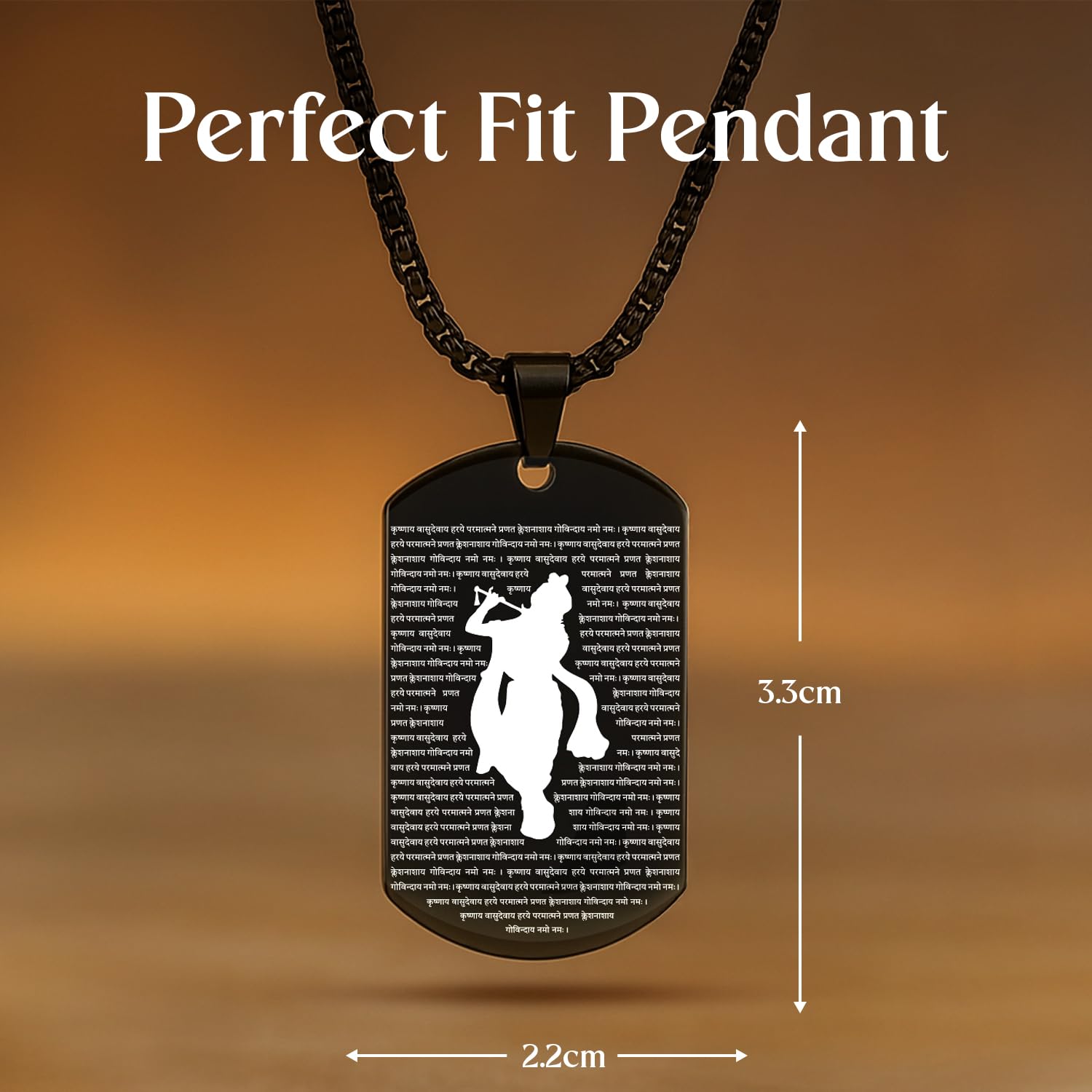 Astrotalk Shree Krishna Maha-Mantra Kavach | Blessings, Prosperity & Strength | 108 Hours Energized by Top Astrologers | Engraved Lord Krishna Pendant