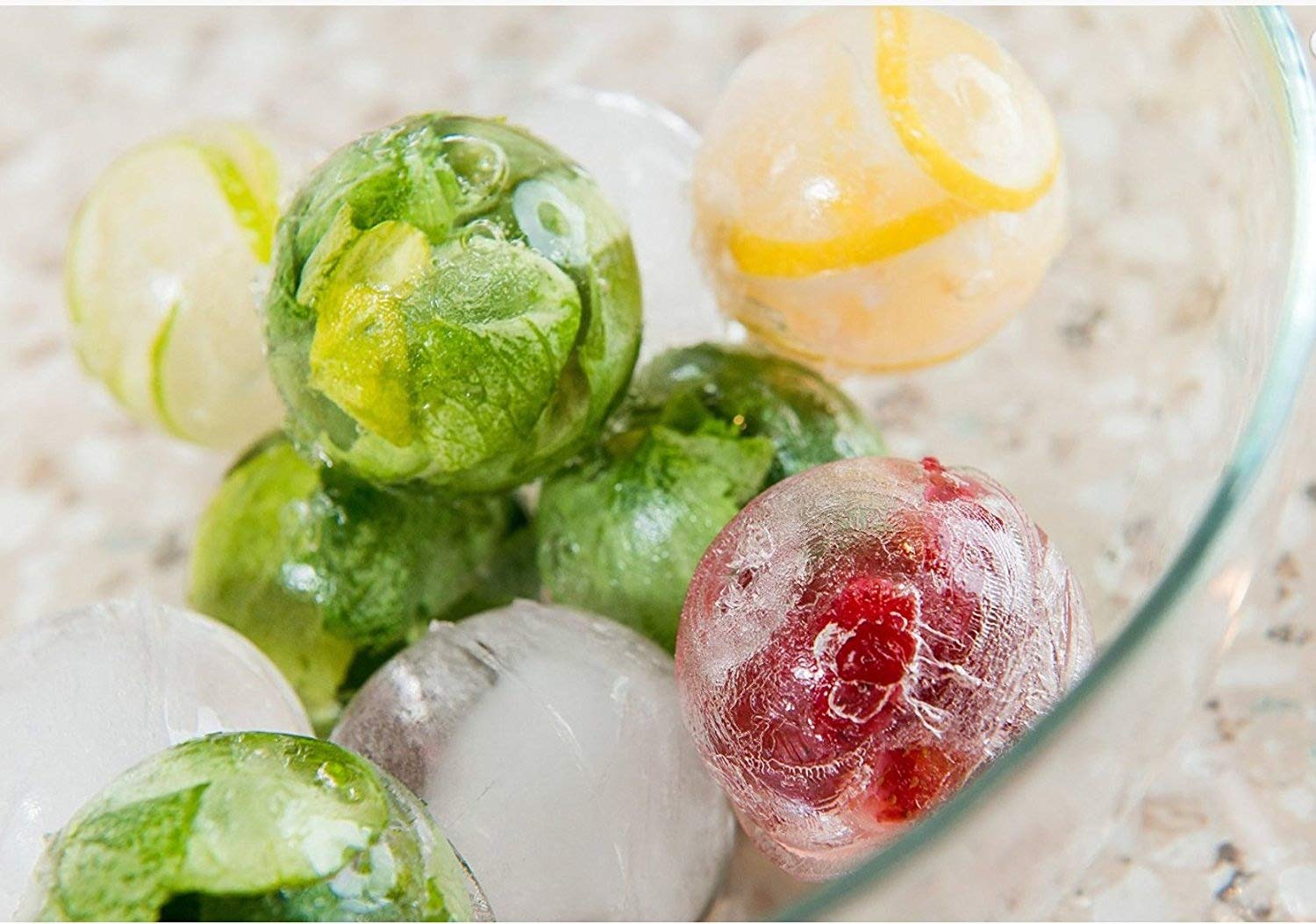 4 Cavity Silicone Sphere Ice Mold Black Silicone Ice Ball Maker