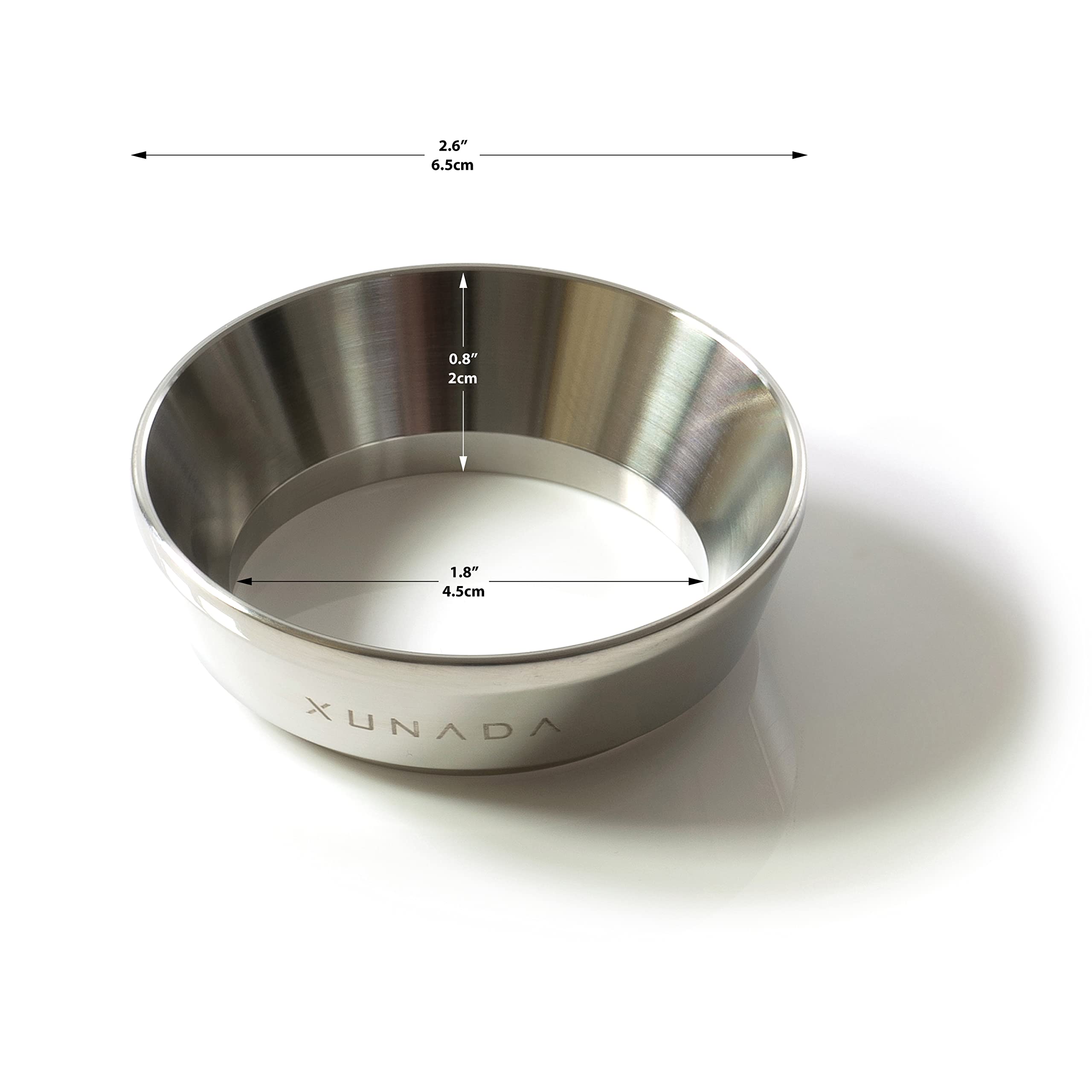 Xunada 51Mm Espresso Dosing Funnel, Precision Stainless Steel Coffee Dosing Ring, Works With All 51Mm Portafilters