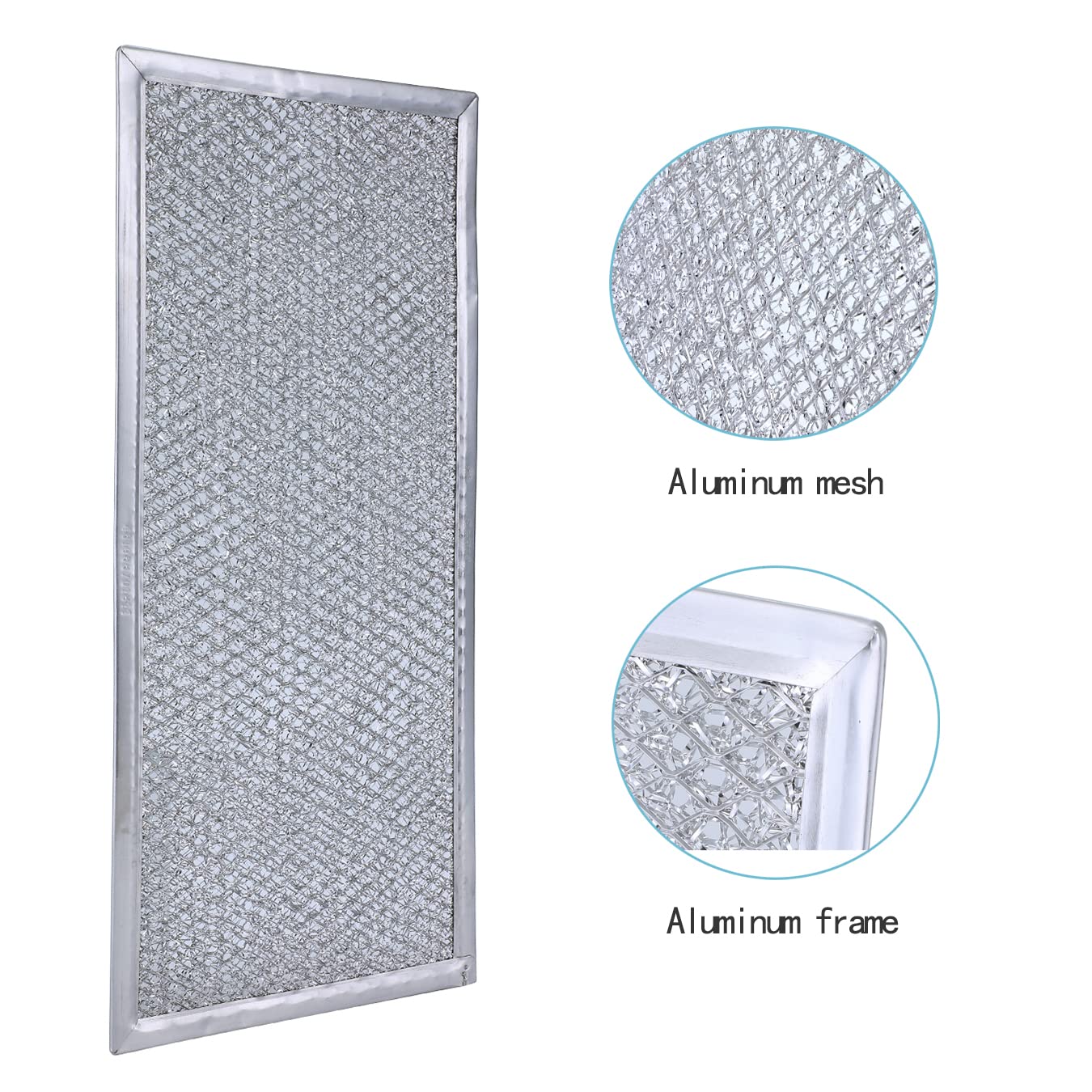 Grease Filter Replacement For Whirlpool Microwave Wmh31017As Wmh31017Hz Wmh31017Fs Wmh32519Hz Wmh32519Cs Wmh32519Hz Wmh53520Cs W