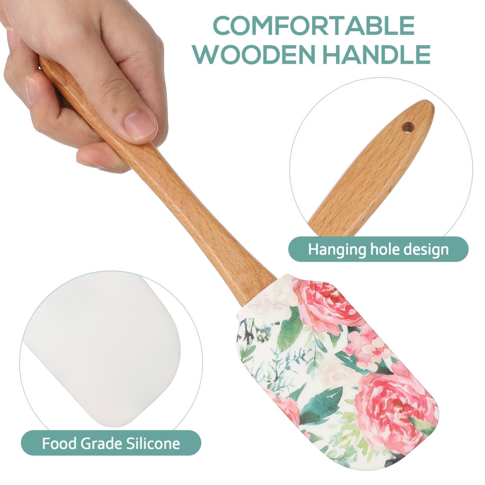 2Pcs Cake Cream Spatula Silicone Cake Scrapers Cake Accessories Kitchen Butter Scrapers Baking Spatulas For Kitchen Reusable But