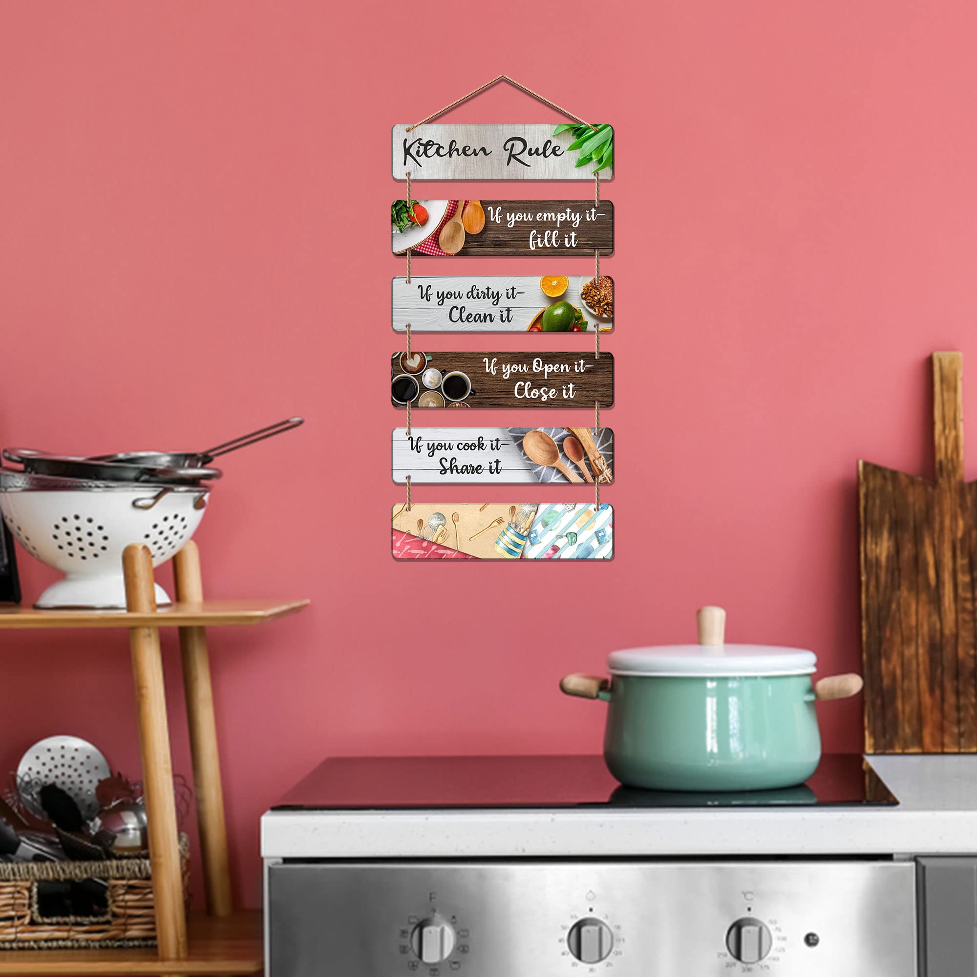 Artvibes Decorative Wall Hanging Decoration item for Kitchen | Bedroom | Living Room | Home Decor | Gifts | Kitchen Quotes items