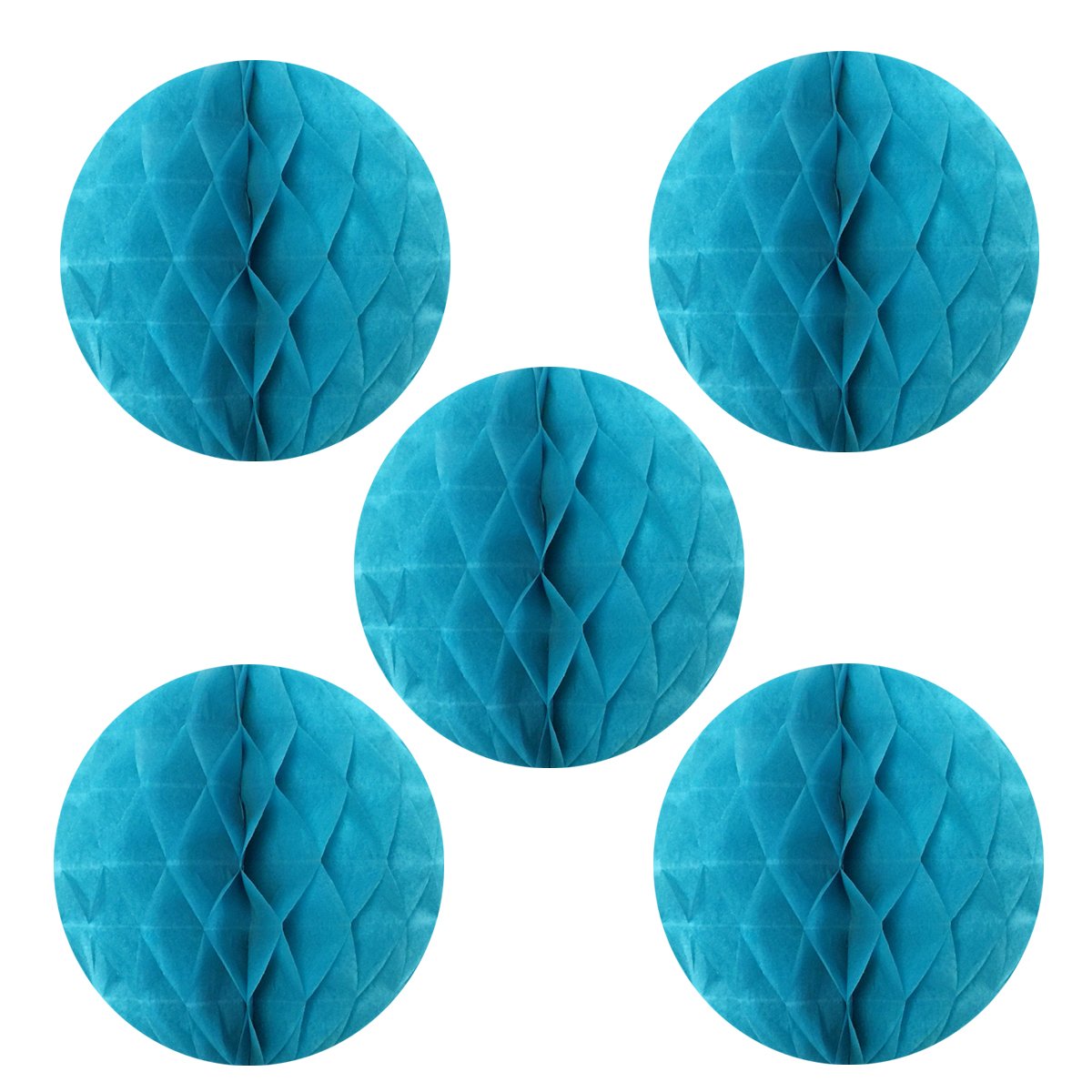 Allydrew Hanging Party Decoration, 6 Inch Tissue Honeycomb Ball For Weddings, Birthday Parties, Baby Showers, And Nursery D  Cor