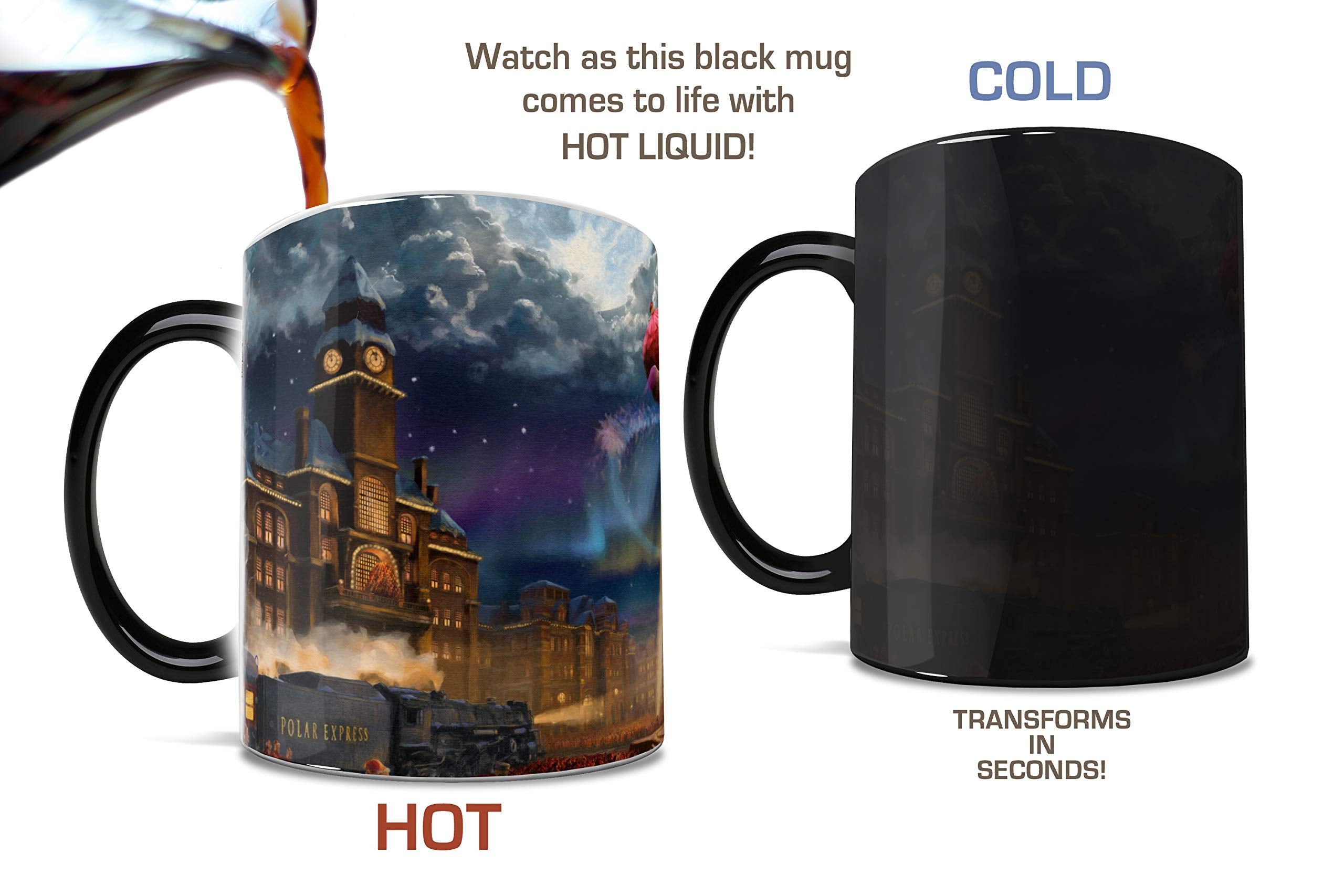 Thomas Kinkade (The Polar Express) Heat-Sensitive Mug