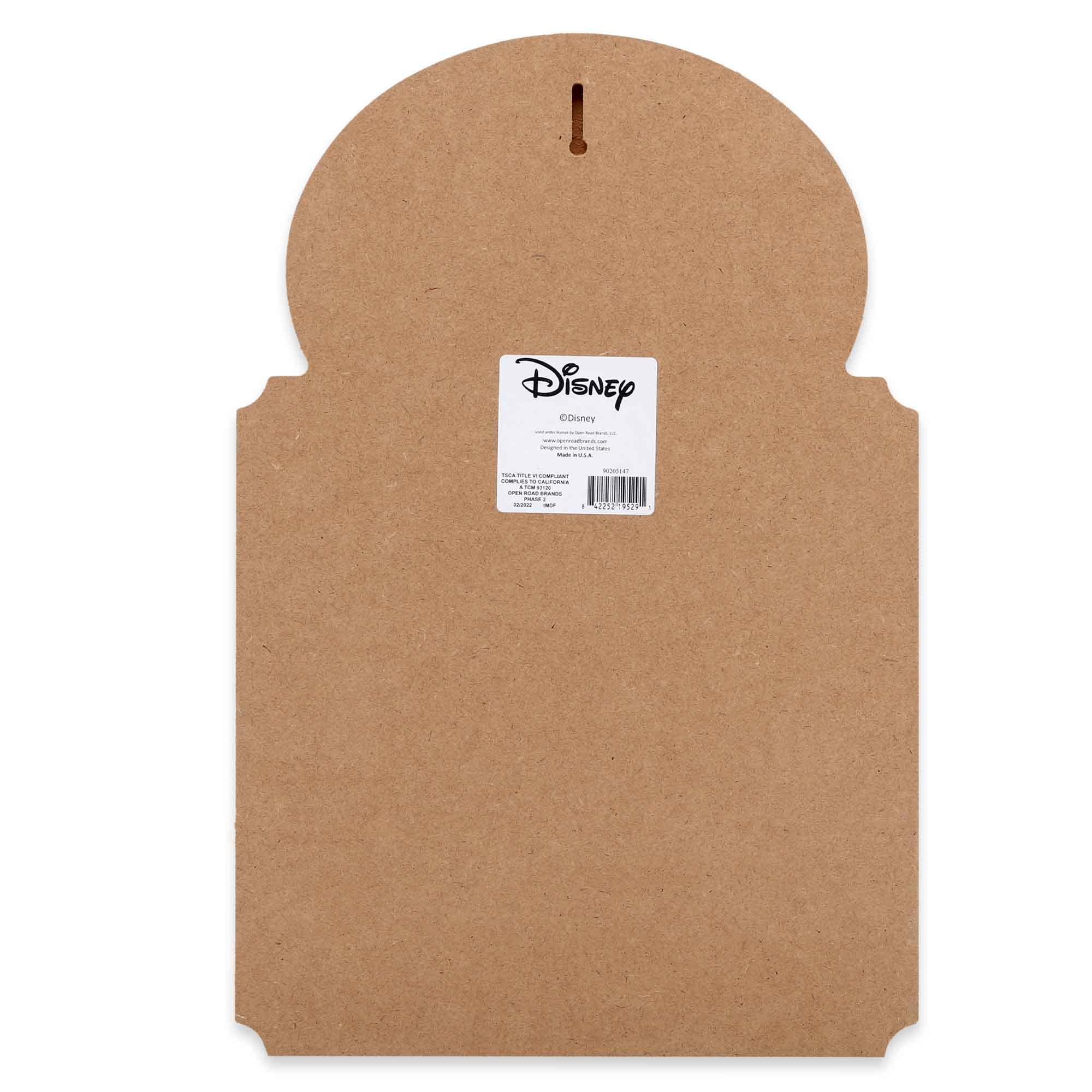 Open Road Brands Disney Mickey and Minnie Mouse This Kitchen Is for Dancing Wood Wall Decor - Cute Mickey Mouse Kitchen Wall Art