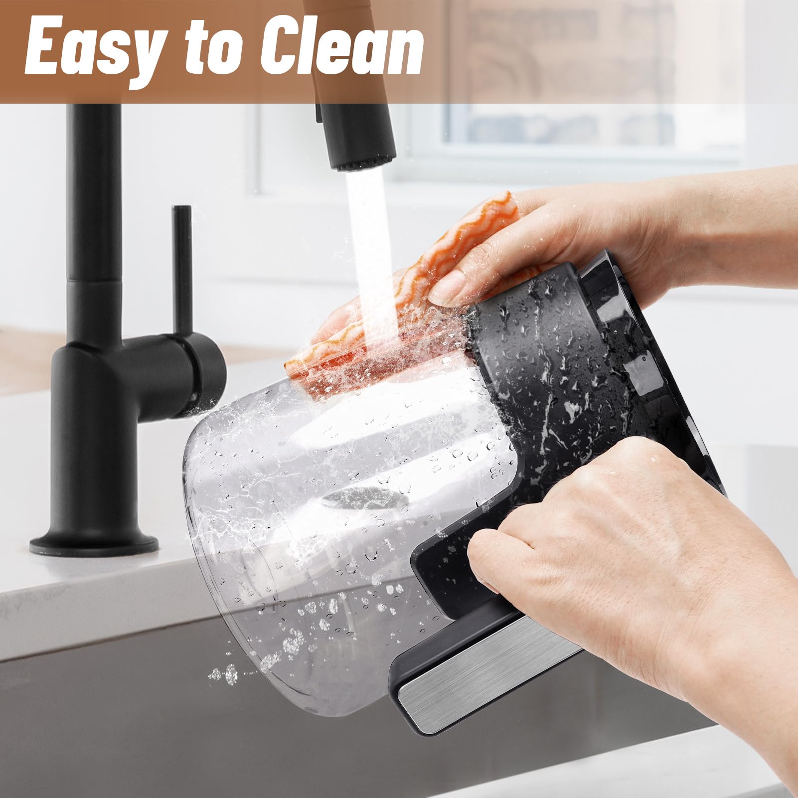 12 Cup Coffee Pot Replacement For Ninja Coffee Maker Cfp101 Cfp201 Cfp301 Cfn601 Cfp250A Cfp300 Cfp307, Glass Carafe Replacement