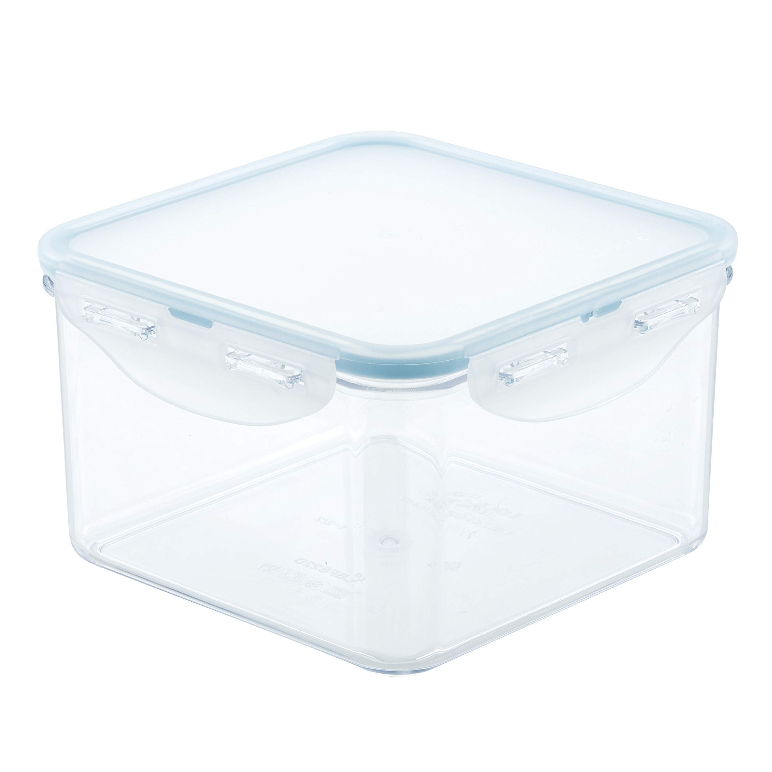 Lock & Lock Purely Better Tritan Container/Square Food Storage Bin, 44 Ounce, Clear