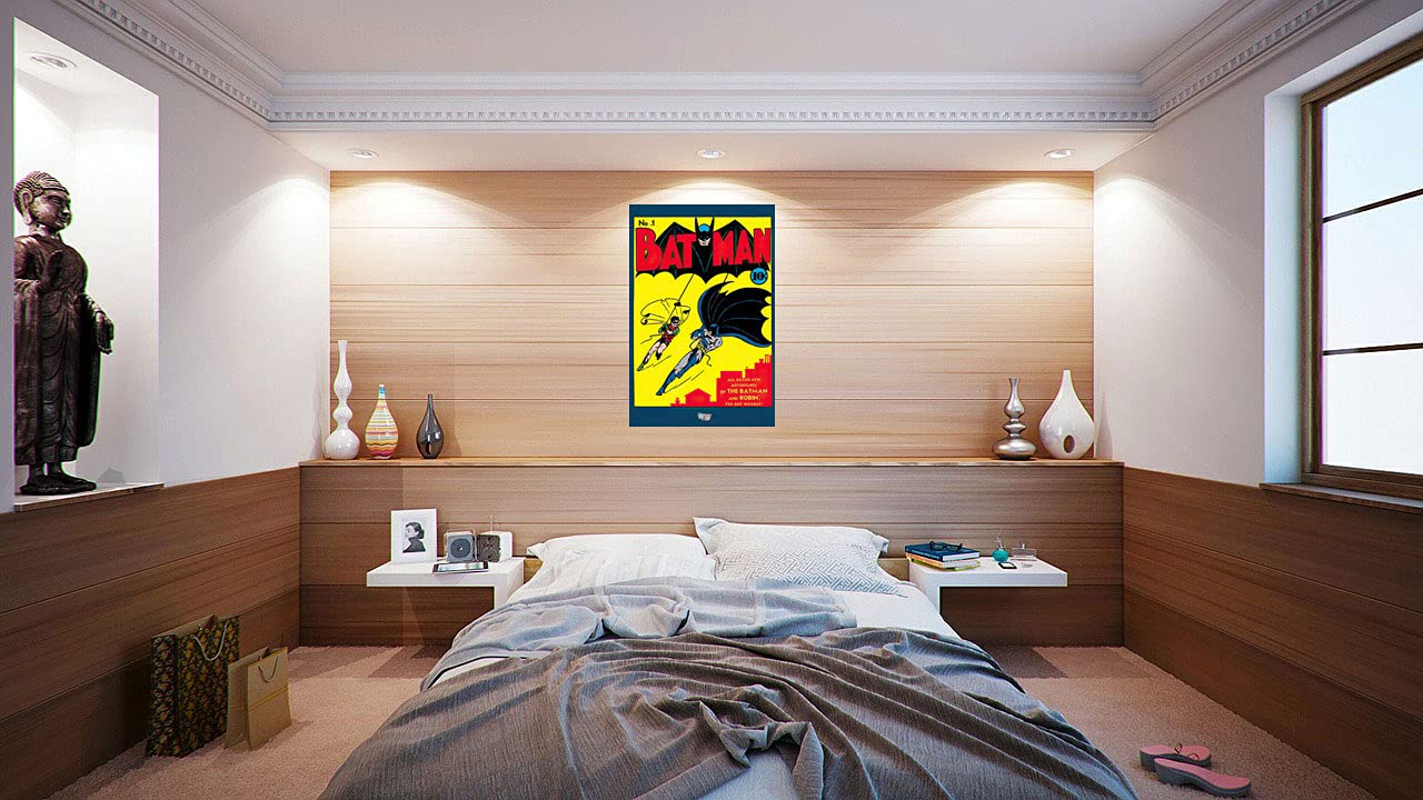 First Batman Comics Cover Poster 1St Rare Hot New 24X36