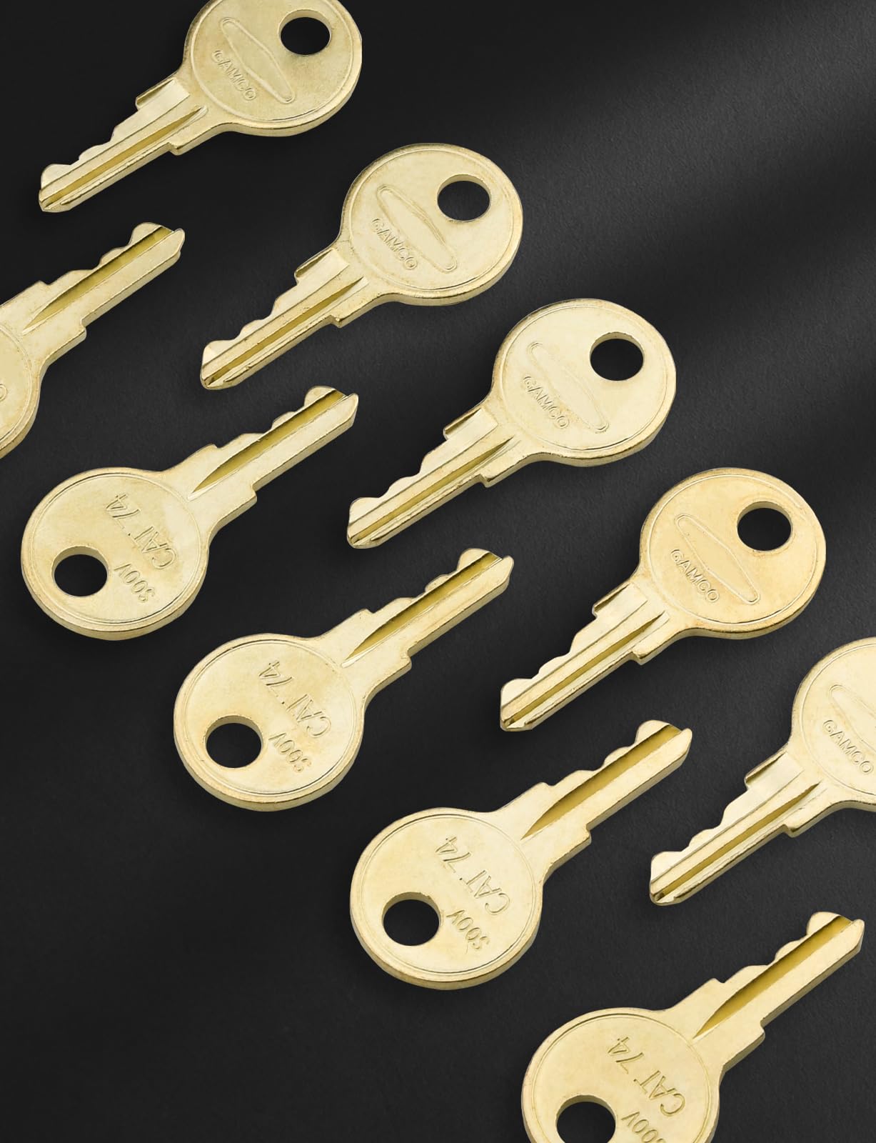 Dispenser Keys For Bobrick, 10-Pack 33043 Cat74 Toilet Paper Towel Dispenser Key Compatible With Janitor Bobrick Cat 74 Dispense