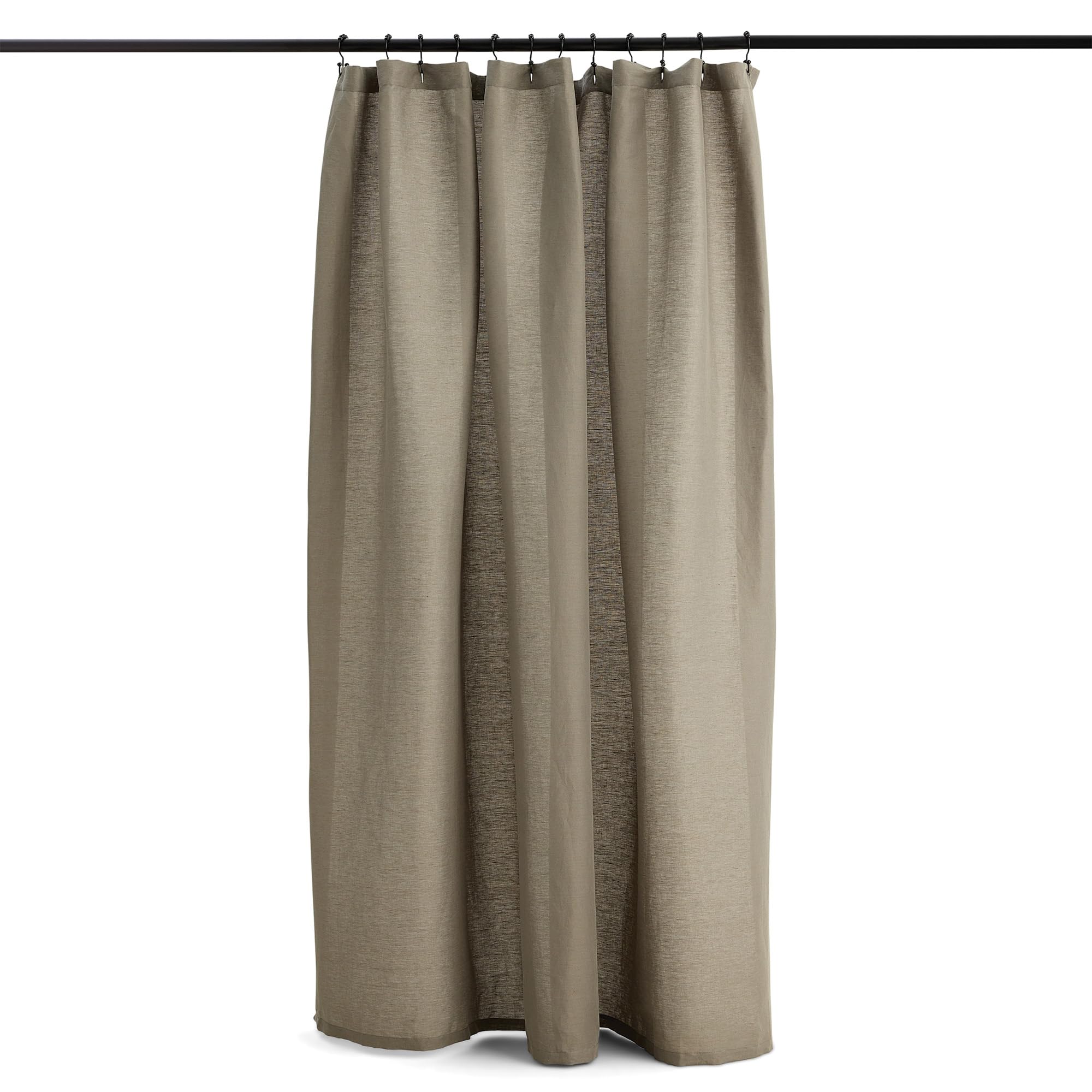 Preston Lane Stonebridge Washed Linen Shower Curtain