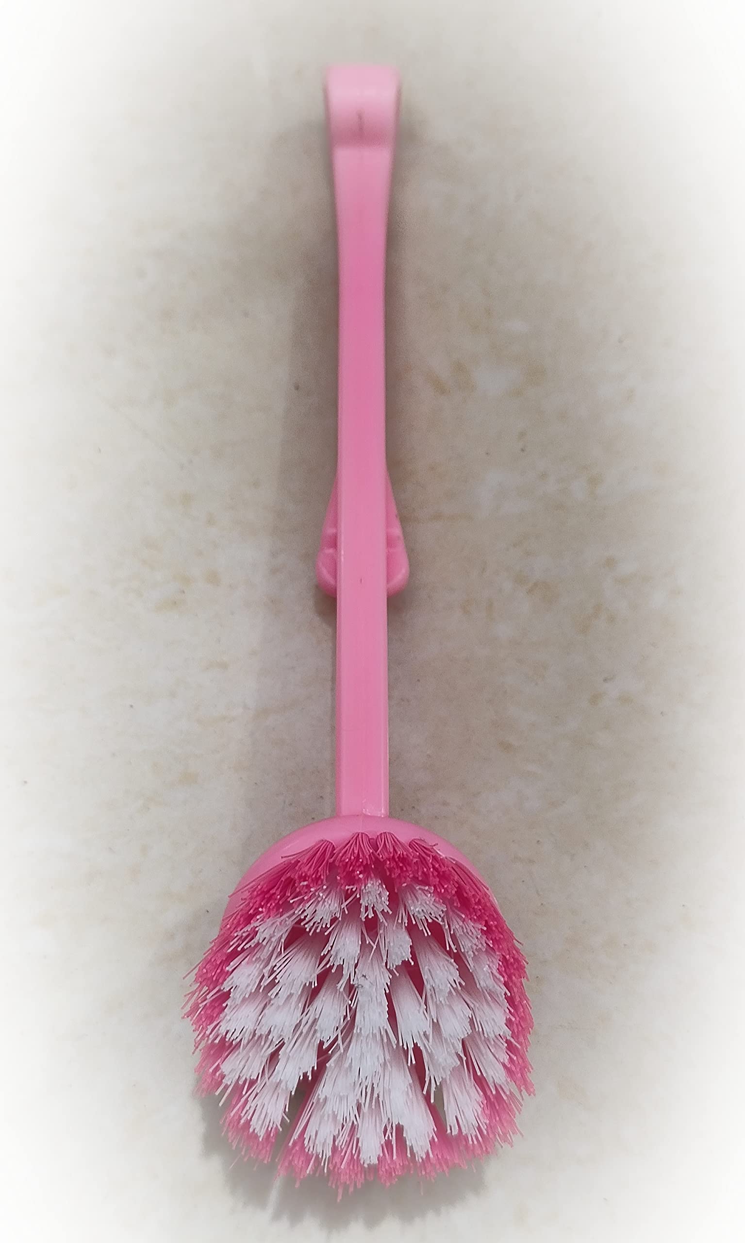 Dual Coloured Round Shape 12Inch Multi Color Elagant Design Cleaning Hand Brush Plastic