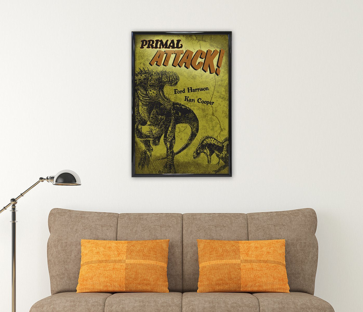 Mcs Trendsetter 27X40 Poster Frame Black High-Gloss, Vertical & Horizontal Wall Hanging Large Picture Frame For Photos, Posters