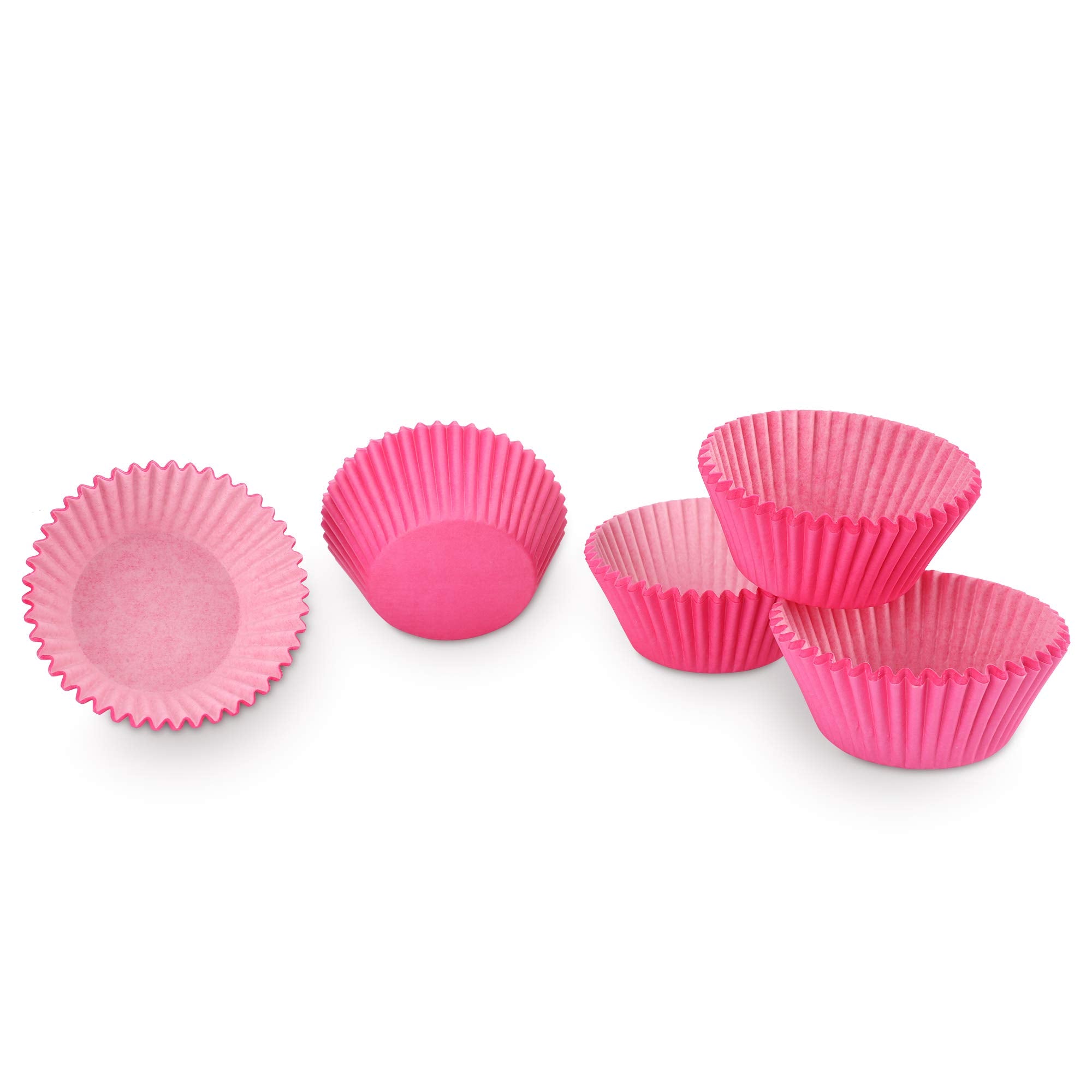 Trusber Baking Cups, 100 Pieces Paper Cupcake Liners Wrappers Nonstick Muffin Molds Baking Cup Holders For Wedding, Birthday, Ba