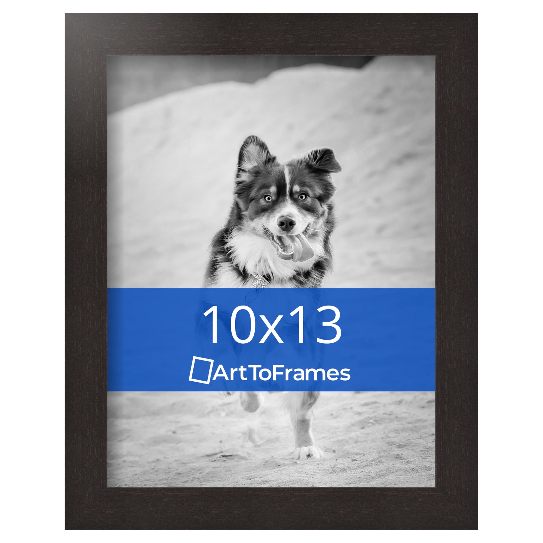 ArtToFrames 10x13 inch Coffee Picture Frame, WOMFRBW26061-10x13