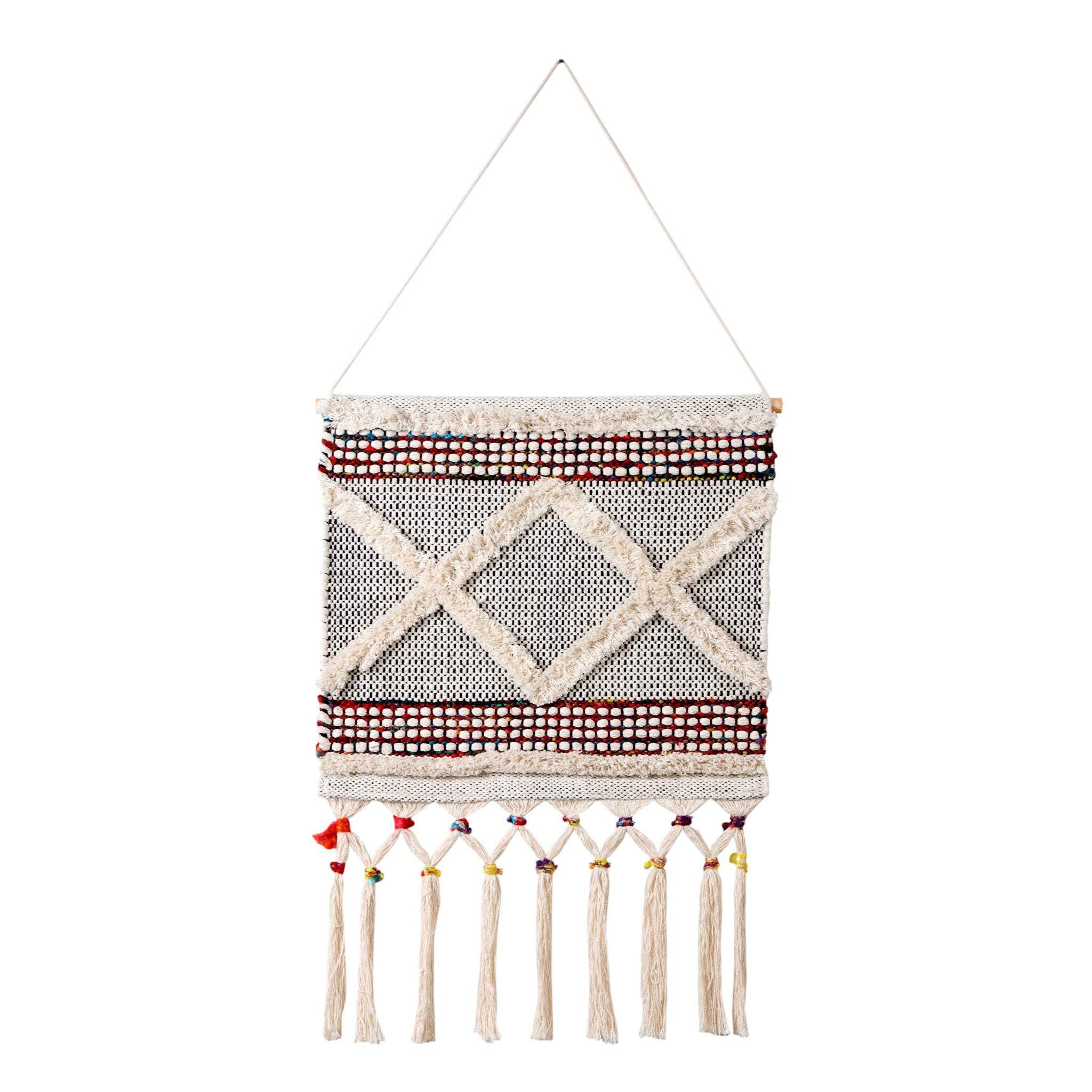 Homeroots 515656 19.5 X 36 In. Bohemian Wall Hanging Unframed Print Wall Art