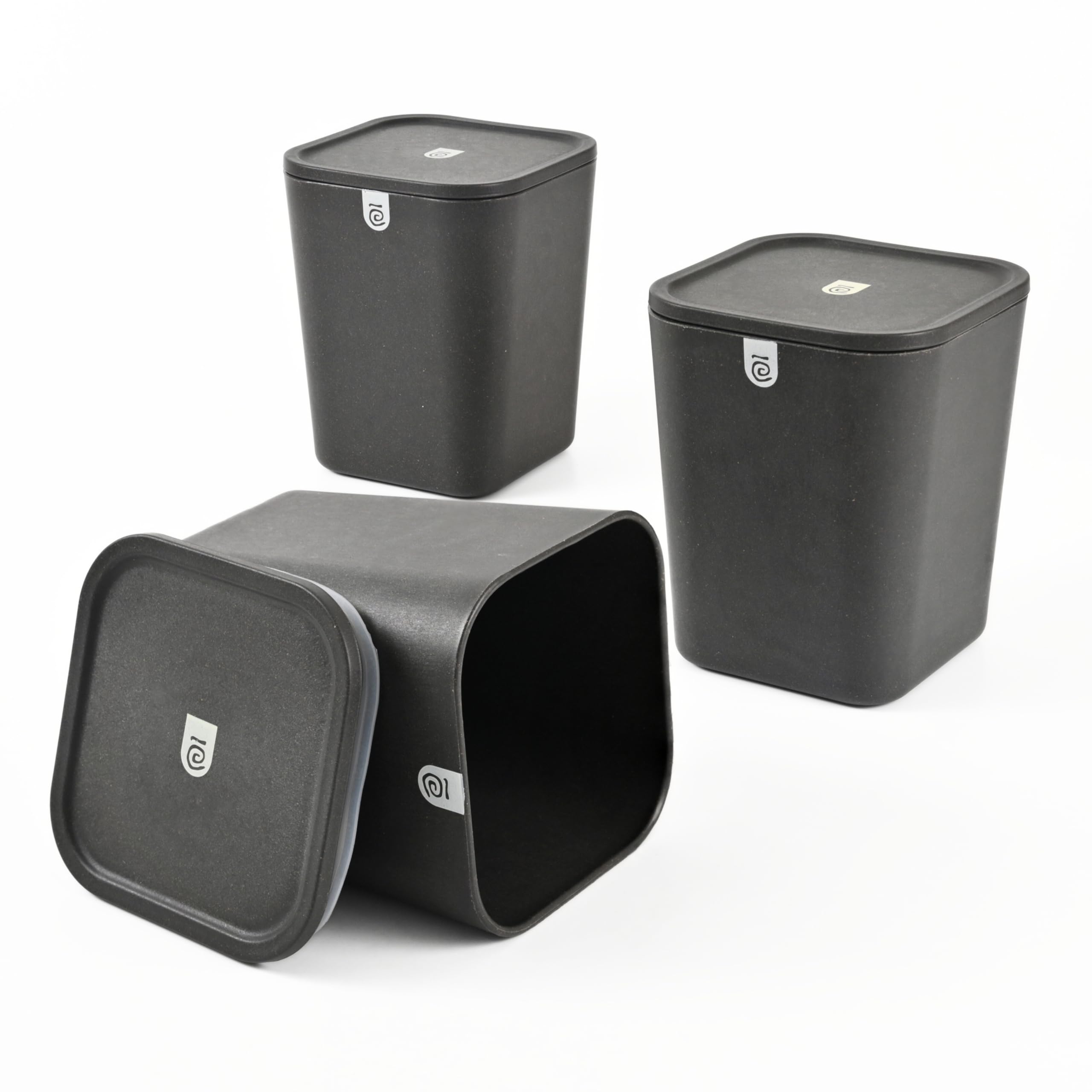 Eha Earth Friendly Kitchen Storage Jars & Containers | Sugar Tea Coffee Container Set Of 3, 2000 Ml | Kitchen Container Boxs For
