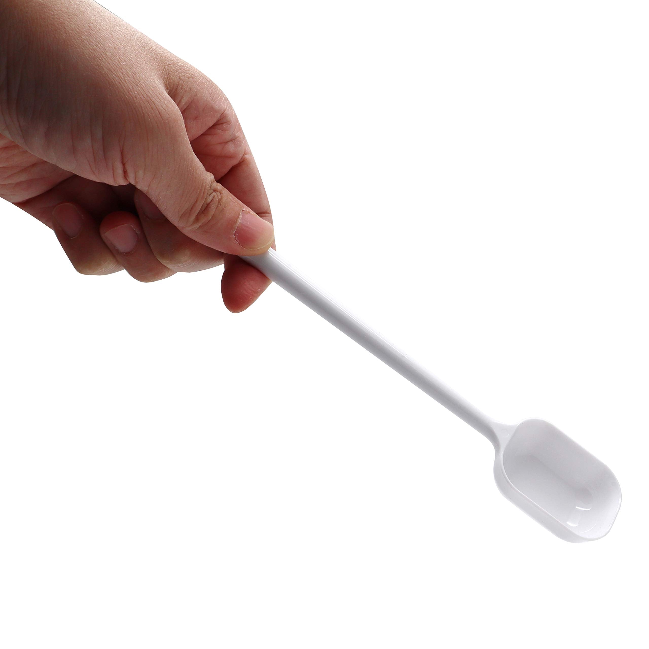 Eiks 4 Sets Long Handle Teaspoons Measuring Spoons For Dry And Liquid Ingredients Use In Kitchen Cooking Baking Coffee