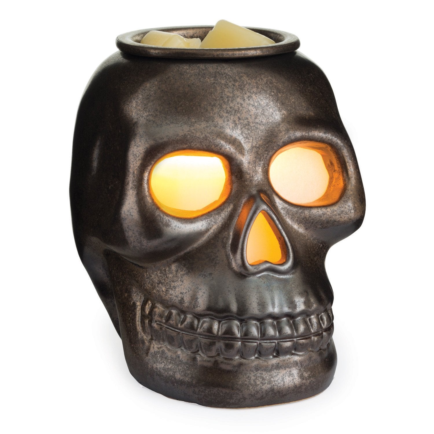 CANDLE WARMERS ETC. Illumination Fragrance Warmer- Light-Up Warmer for Warming Scented Candle Wax Melts and Tarts or Fragrance O