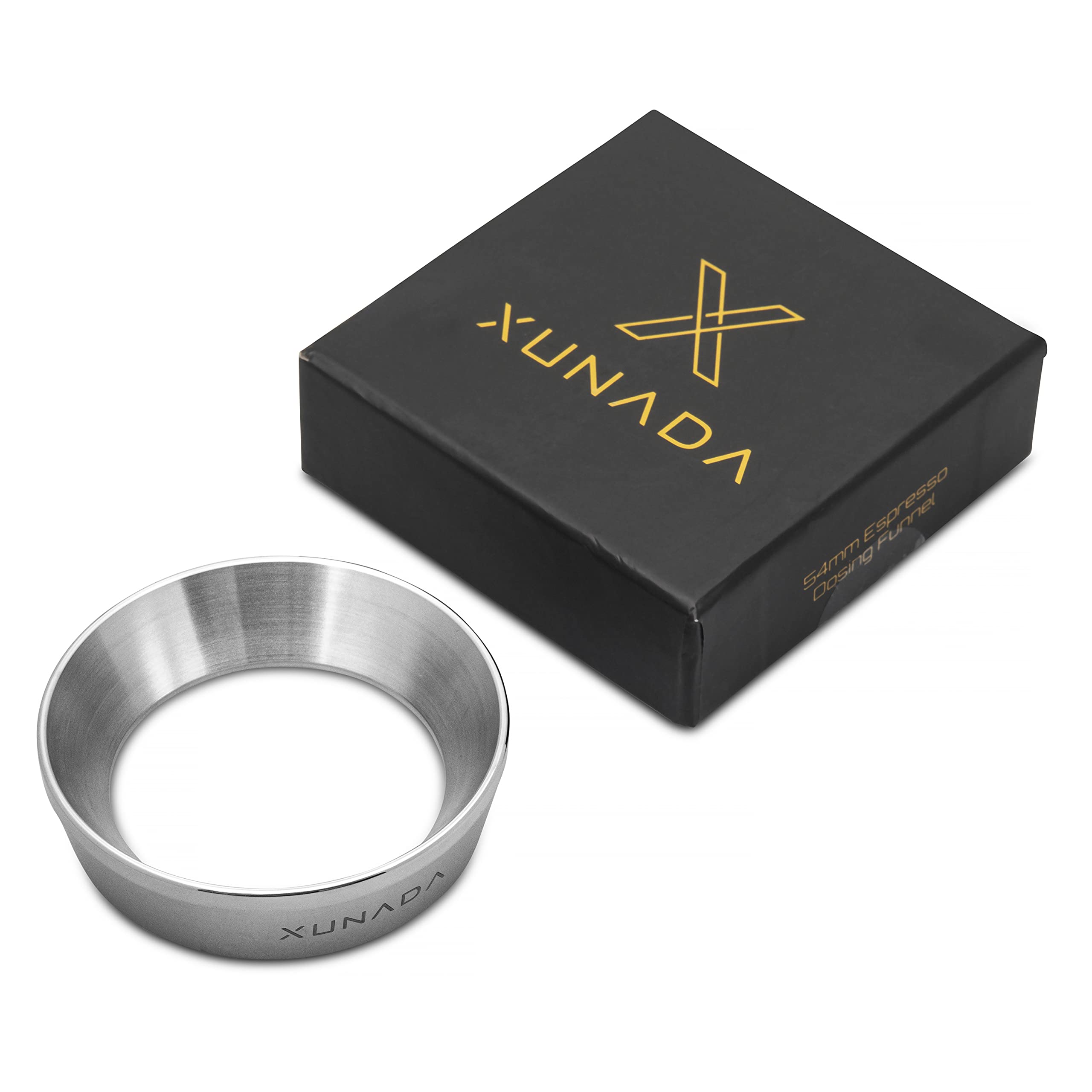 Xunada 58Mm Espresso Dosing Funnel, Precision Stainless Steel Coffee Dosing Ring, Works With All 58Mm Portafilters