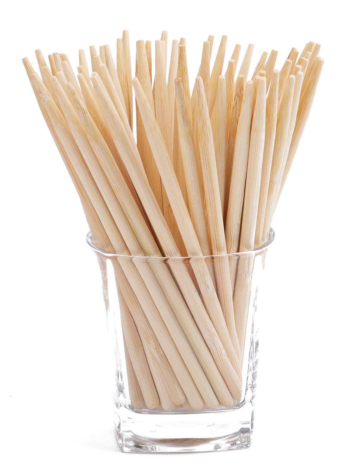 Yesland 1000 Pack Candy Apple Sticks - 5.5 Inch 5Mm Sturdy Bamboo Sticks For Caramel - Wooden Skewer Sticks For Bbq, Corn Dog, C