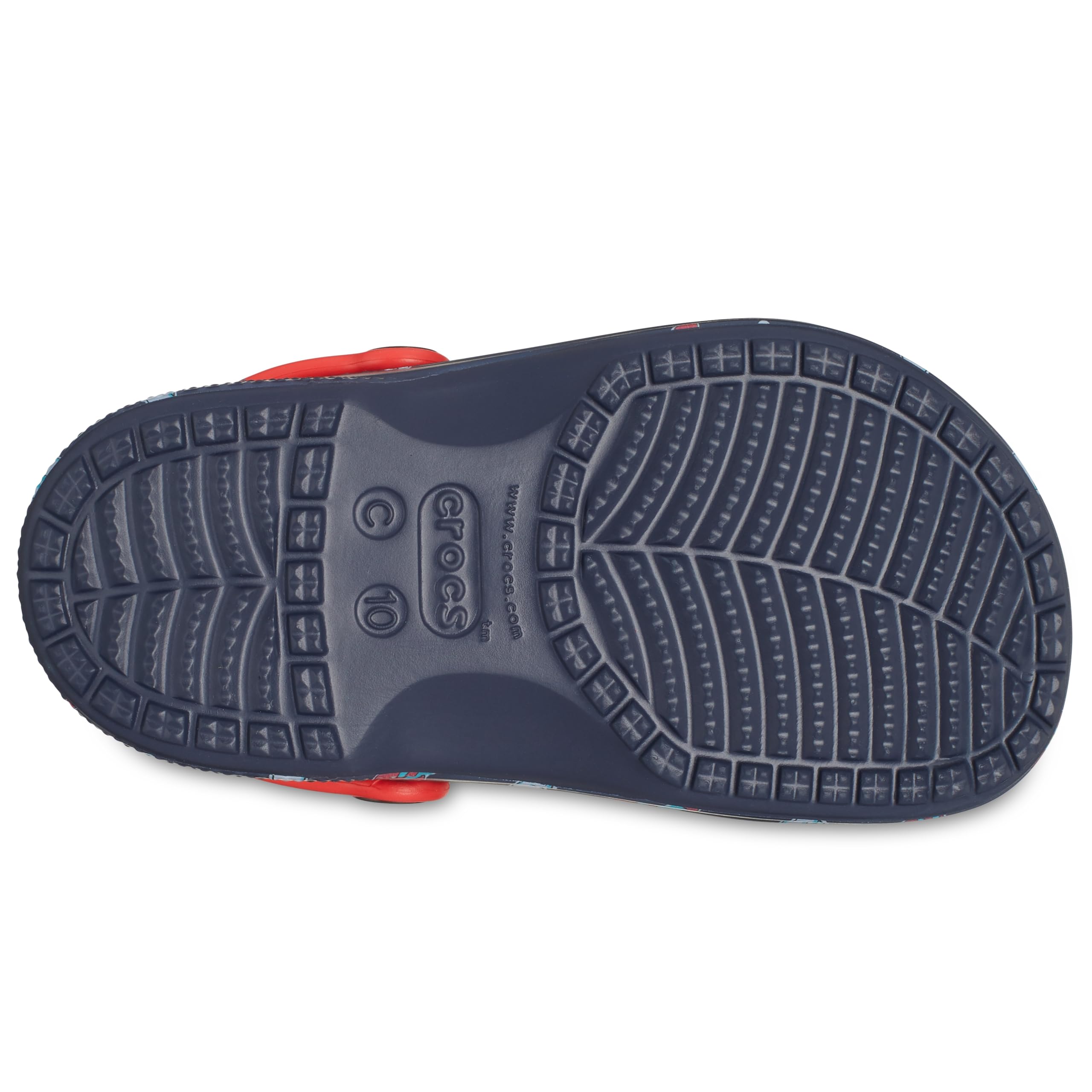 Crocs Baya Lined Clog  Kids Slippers, Rocket Ships, 6 Us Unisex Toddler