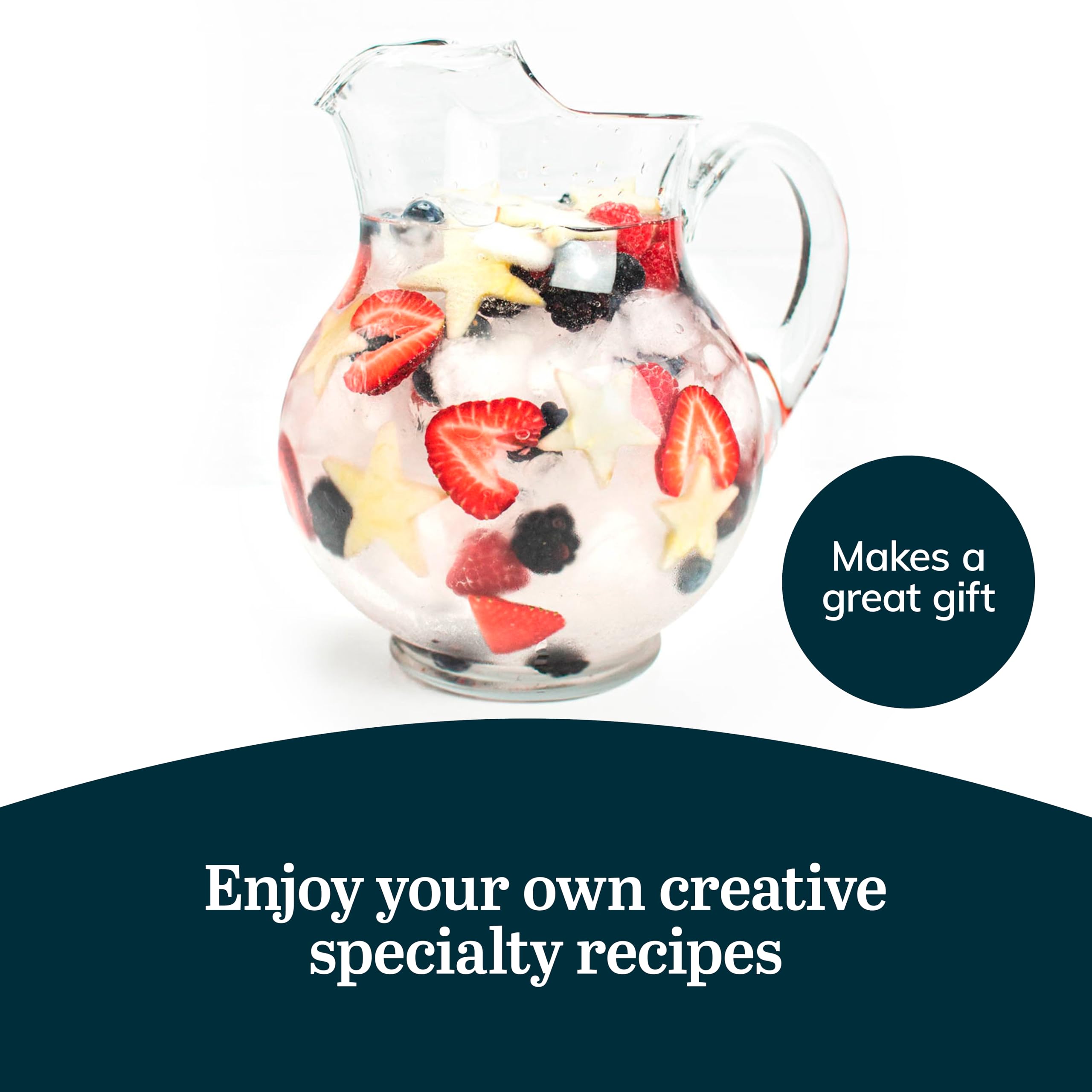 Libbey Acapulco Glass Pitcher Set, 89-ounce, Set of 2