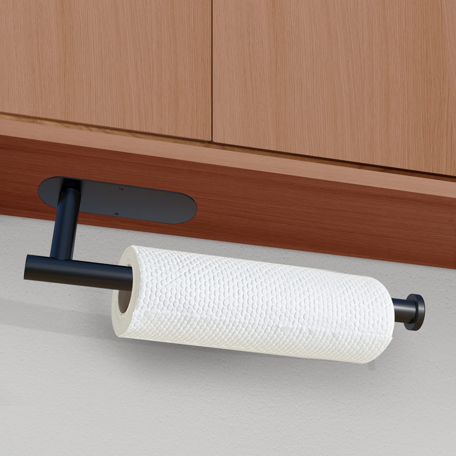Dekava Paper Towel Holder Under Cabinet Wall Mount For Kitchen Paper Towel, Self-Adhesive Paper Towel Bar, Paper Towel Rack, Sus