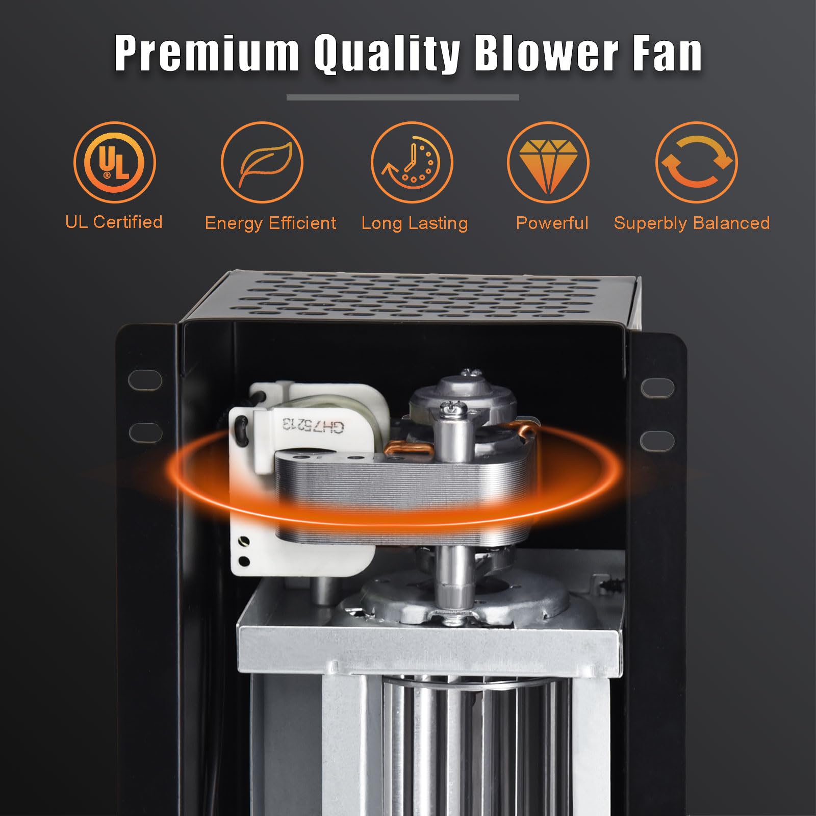 Criditpid S31105 Speed Variable Blower 110V ~ 120V for GHP Group, Monessen/Majestic (MHSC Brands), Majestic Dutchwest Windsor, C