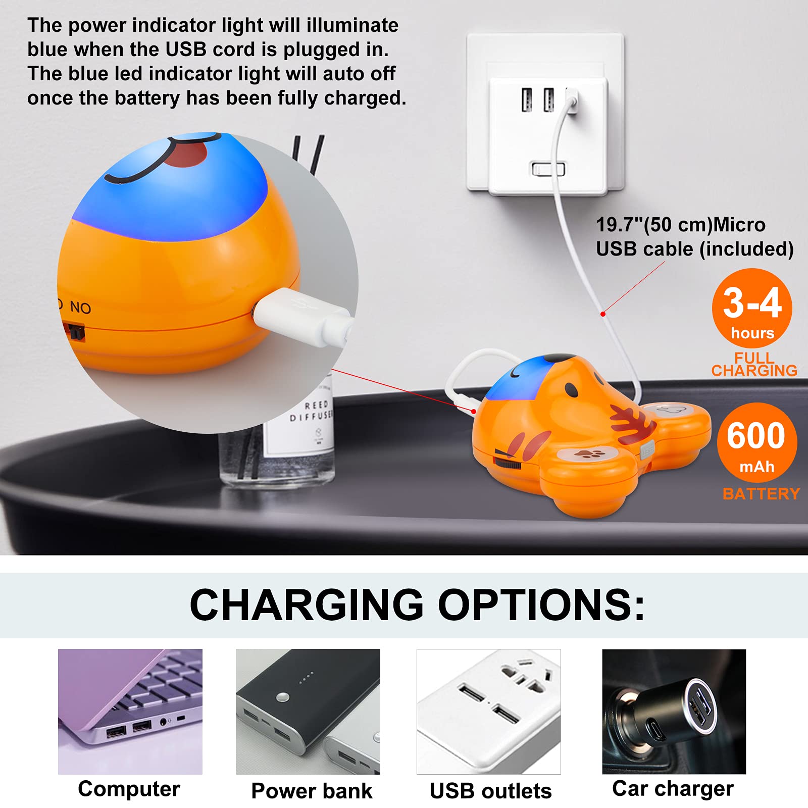 Luxsway Cute Animal Toothbrushing Timer For Kids With Musical Volume, 2 Minute Kid Timer For Teeth, 20 Seconds Wash Hand Timer F