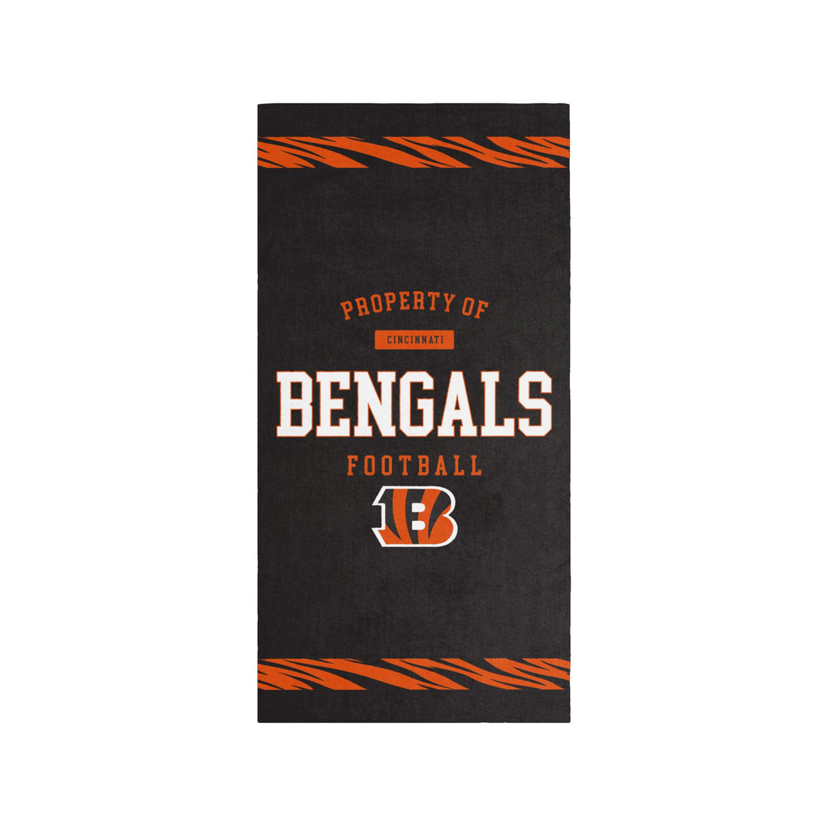 Foco Cincinnati Bengals Nfl Property Of Beach Towel